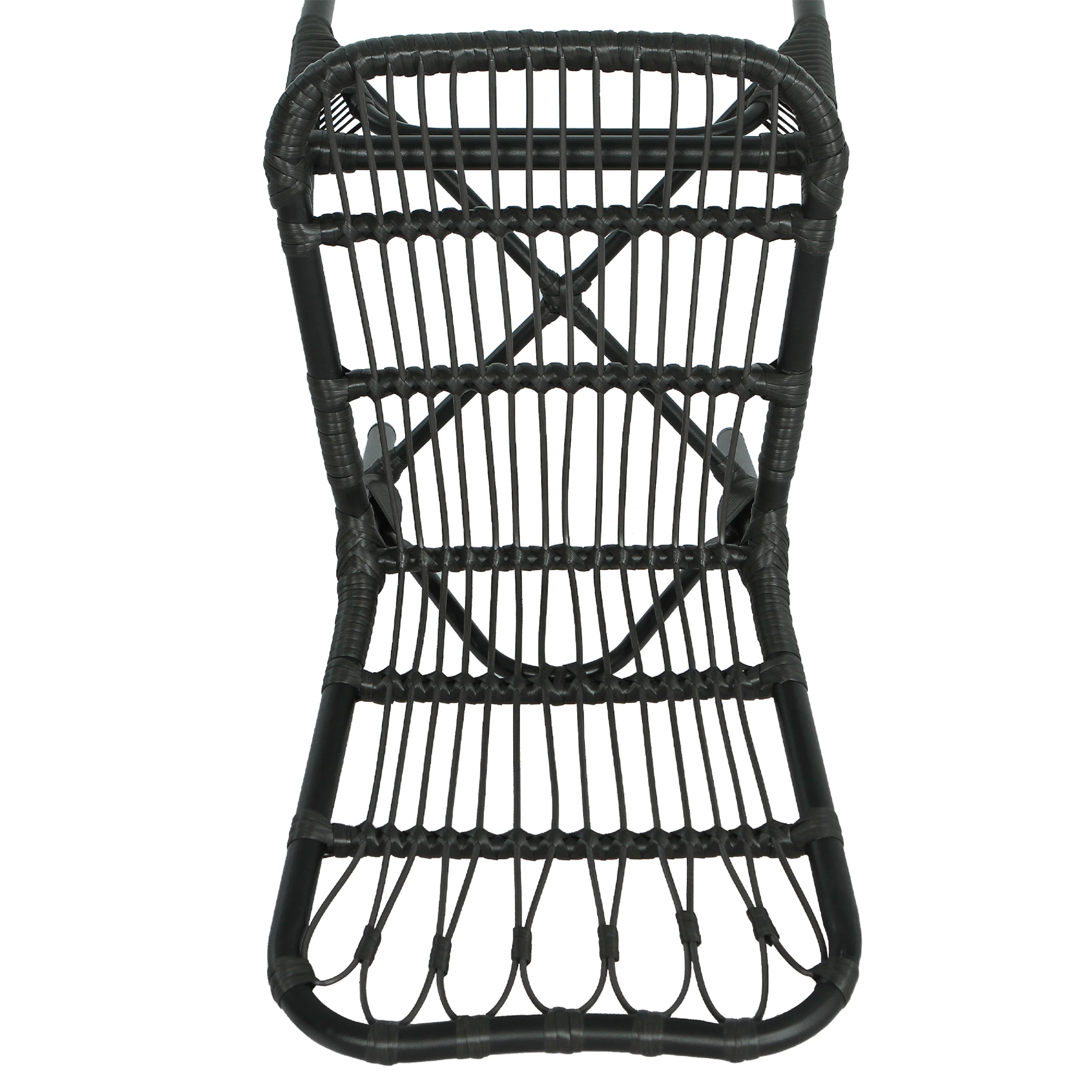 Outdoor Rattan Patio Dining Chairs, Set of 2 - Image 14