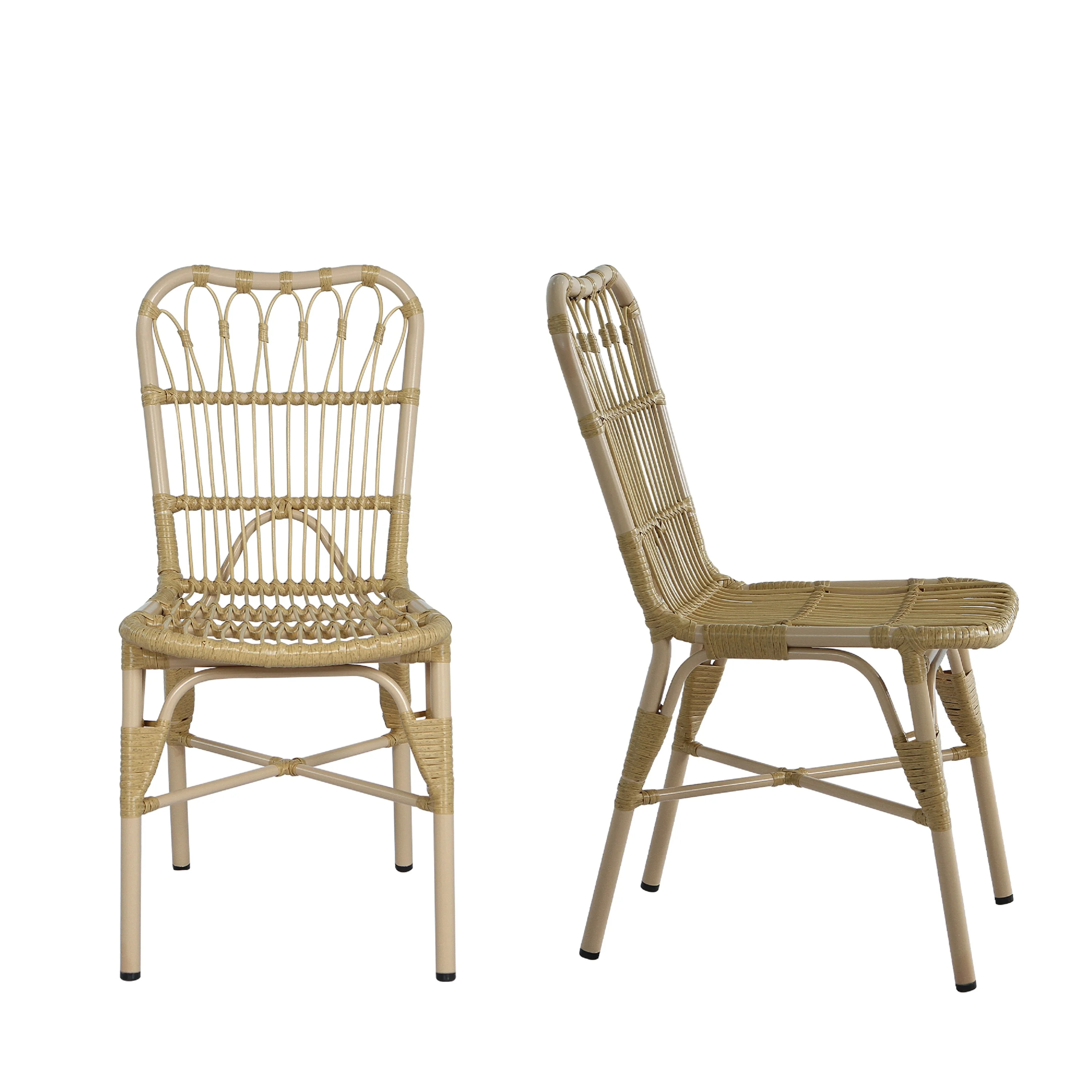 Outdoor Rattan Patio Dining Chairs, Set of 2 - Image 20