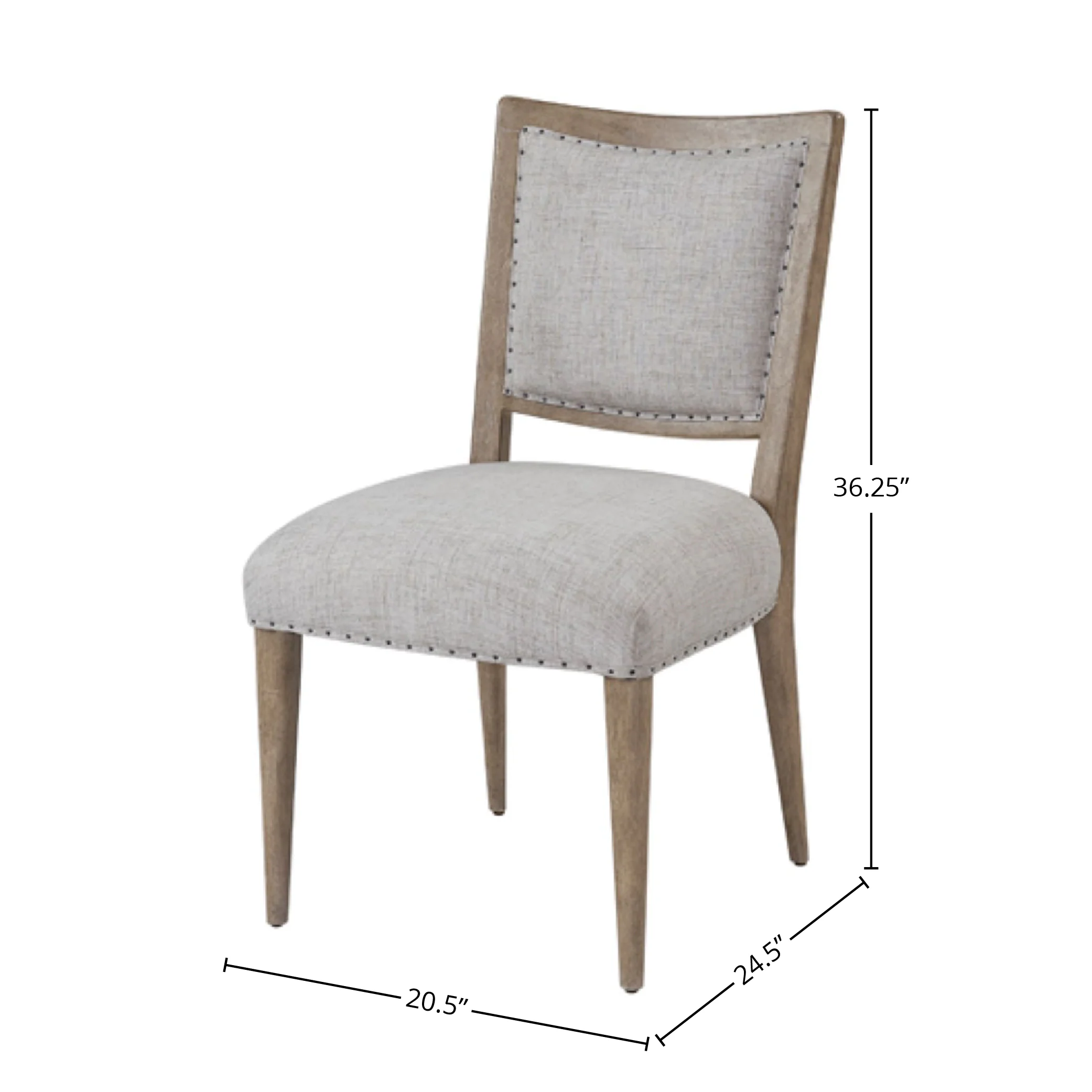 Oversized Side Dining Chair, Set of 2 - Image 5