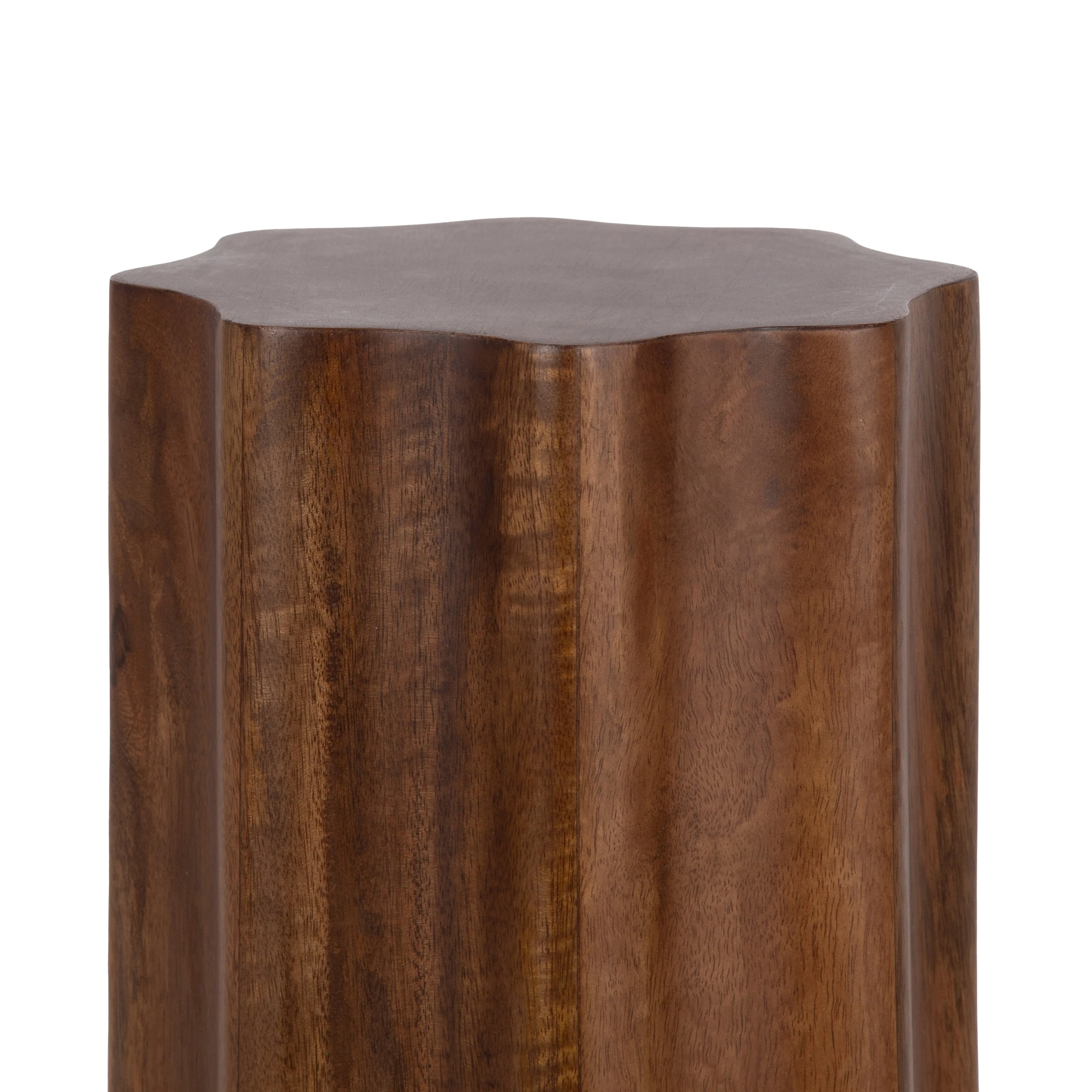Pandey Wavy Wood Drink Table - Image 3