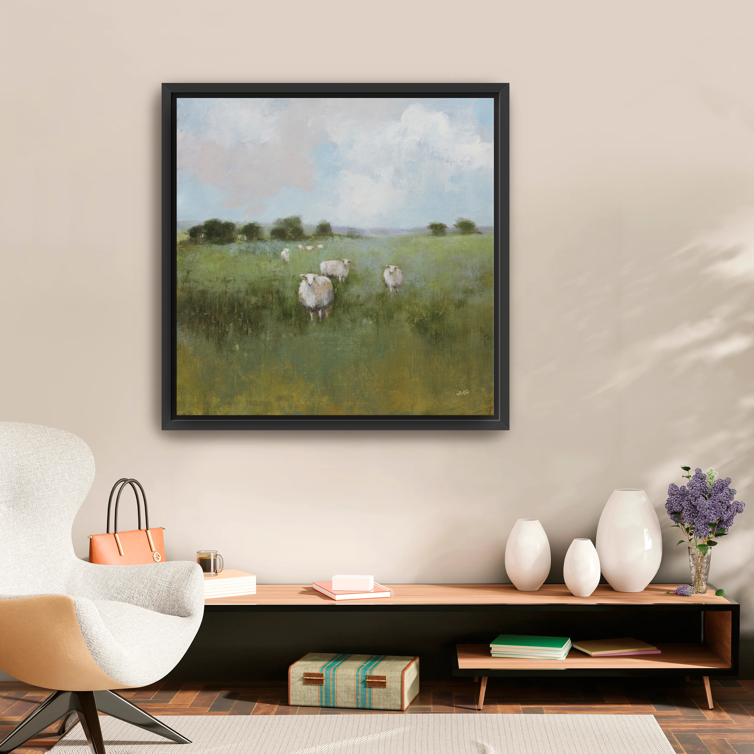 Pasture Canvas Giclee - Image 2