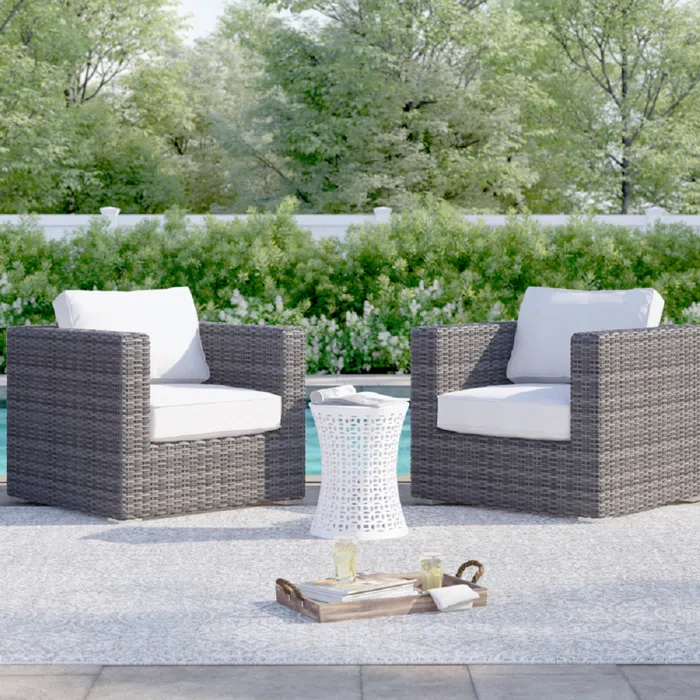 Patio Chair with Cushions - Image 2