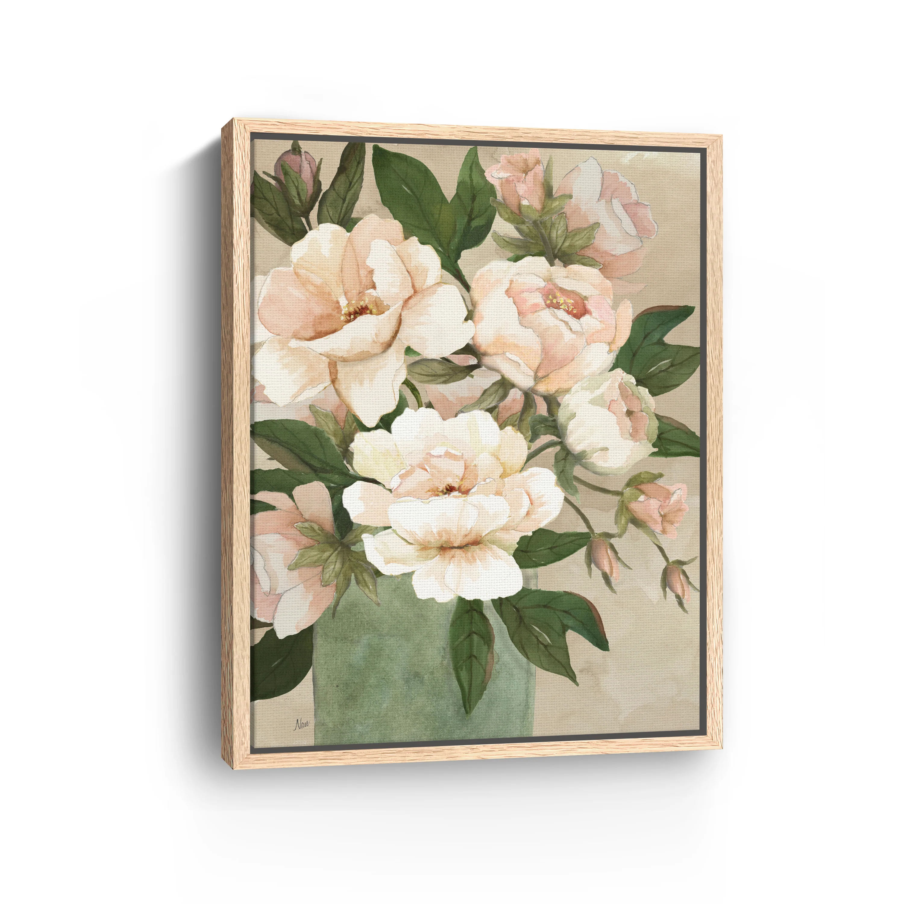 Peony Pleasure I Canvas Giclee - Image 3