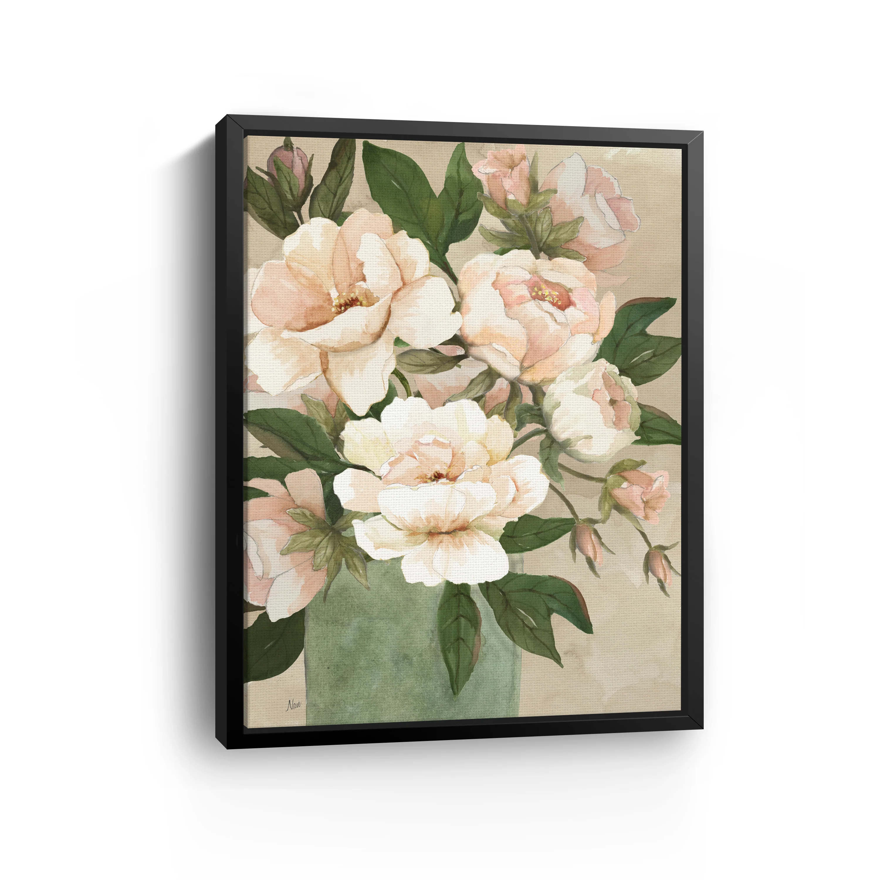 Peony Pleasure I Canvas Giclee - Image 6