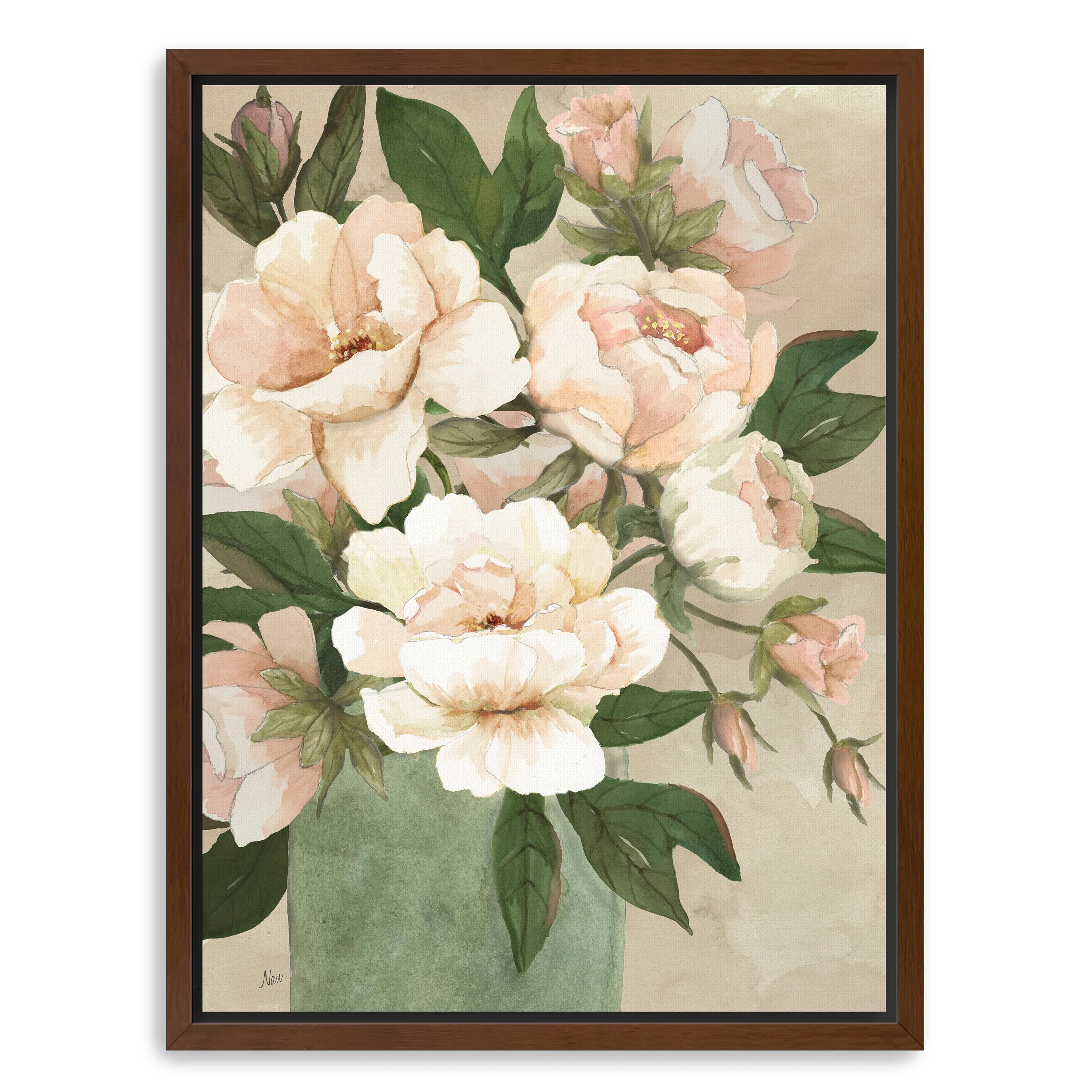 Peony Pleasure I Canvas Giclee - Image 7