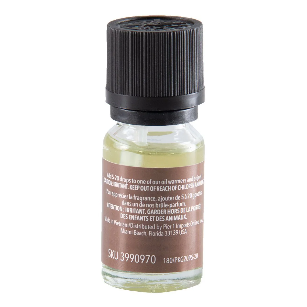 Pier 1 Amber Musk Fragrance Oil Set of 6 - Image 3