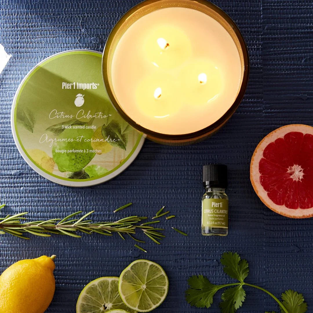 Pier 1 Citrus Cilantro® Fragrance Oil Set of 6 - Image 4