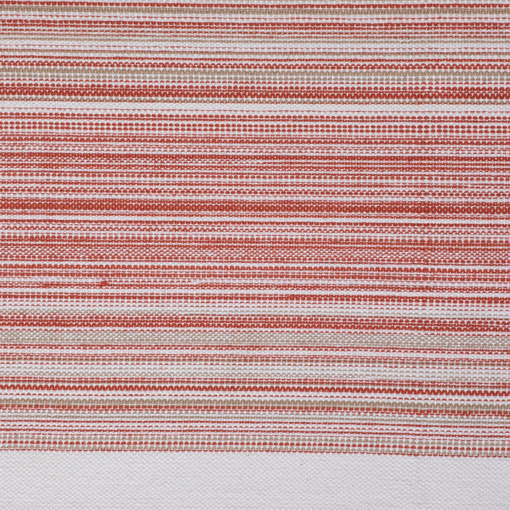 Pimento Striped Fringe Ribbed Table Runner 14X108 - Image 4