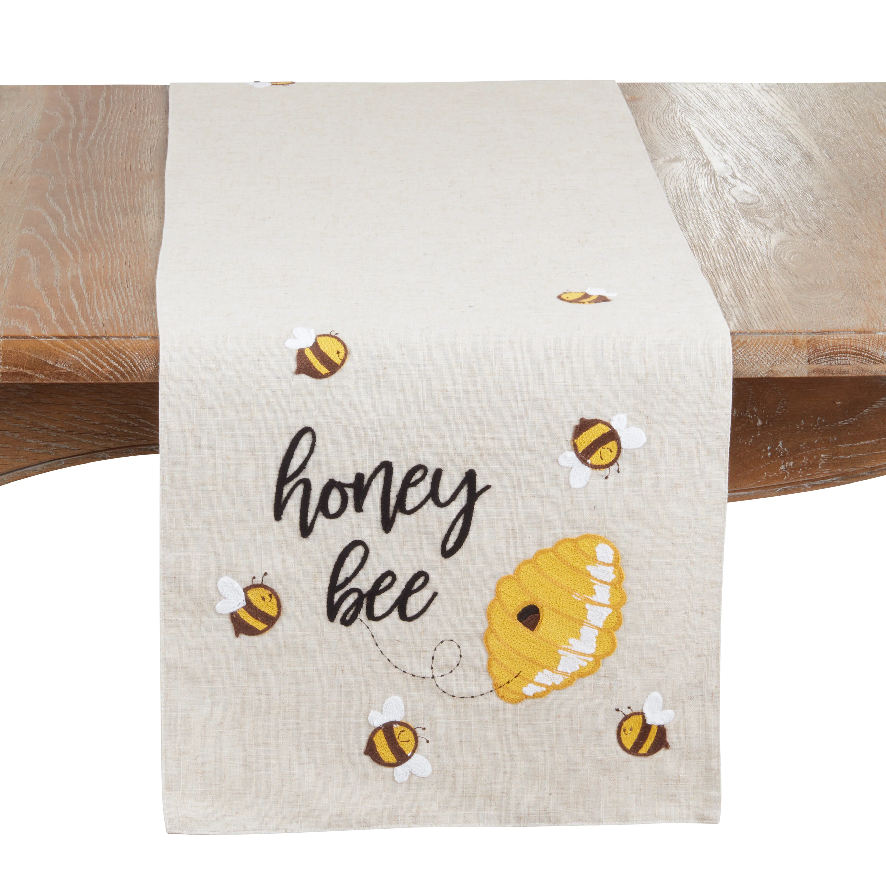 Playful Bee & Hive Table Runner