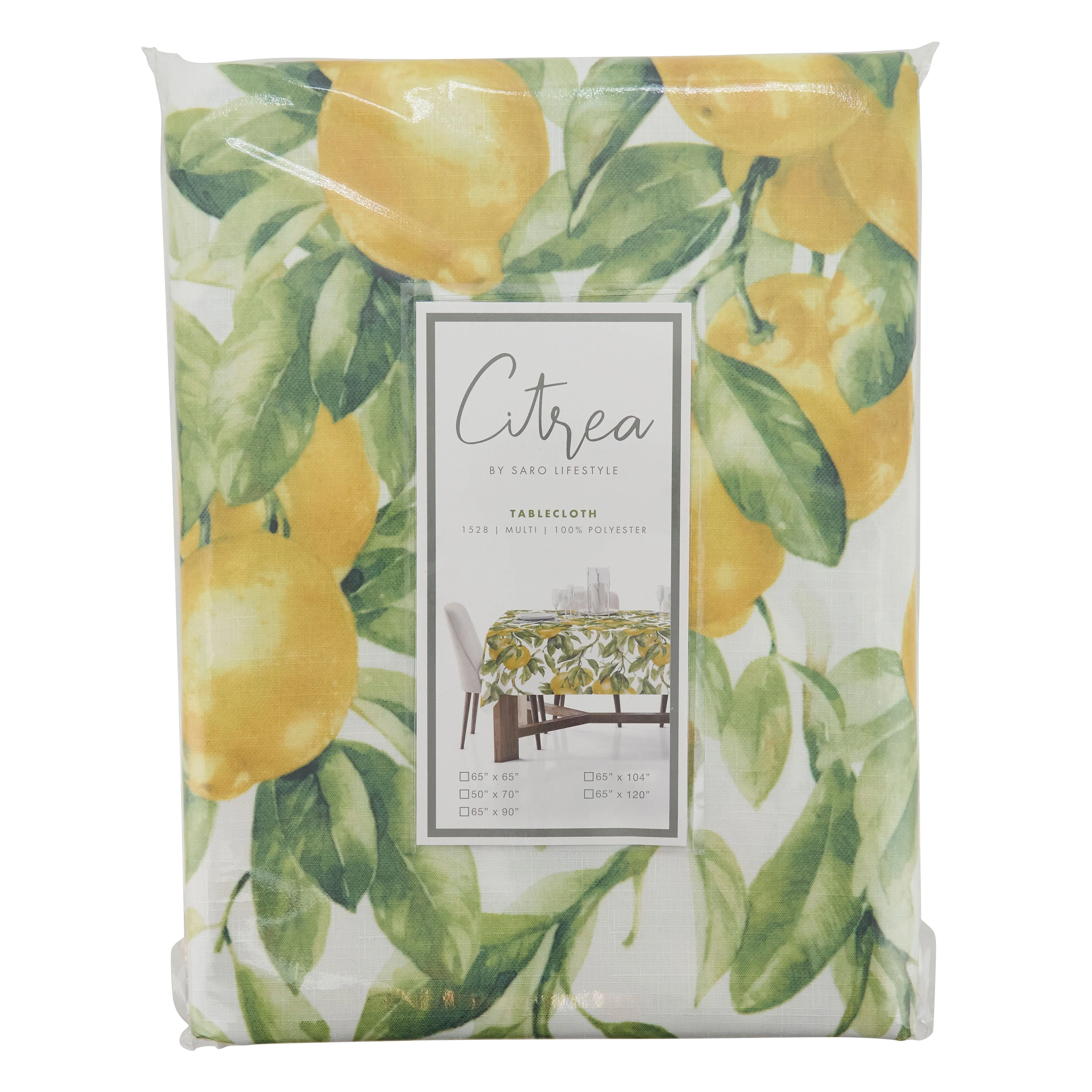 Printed Lemon Tablecloth - Image 33
