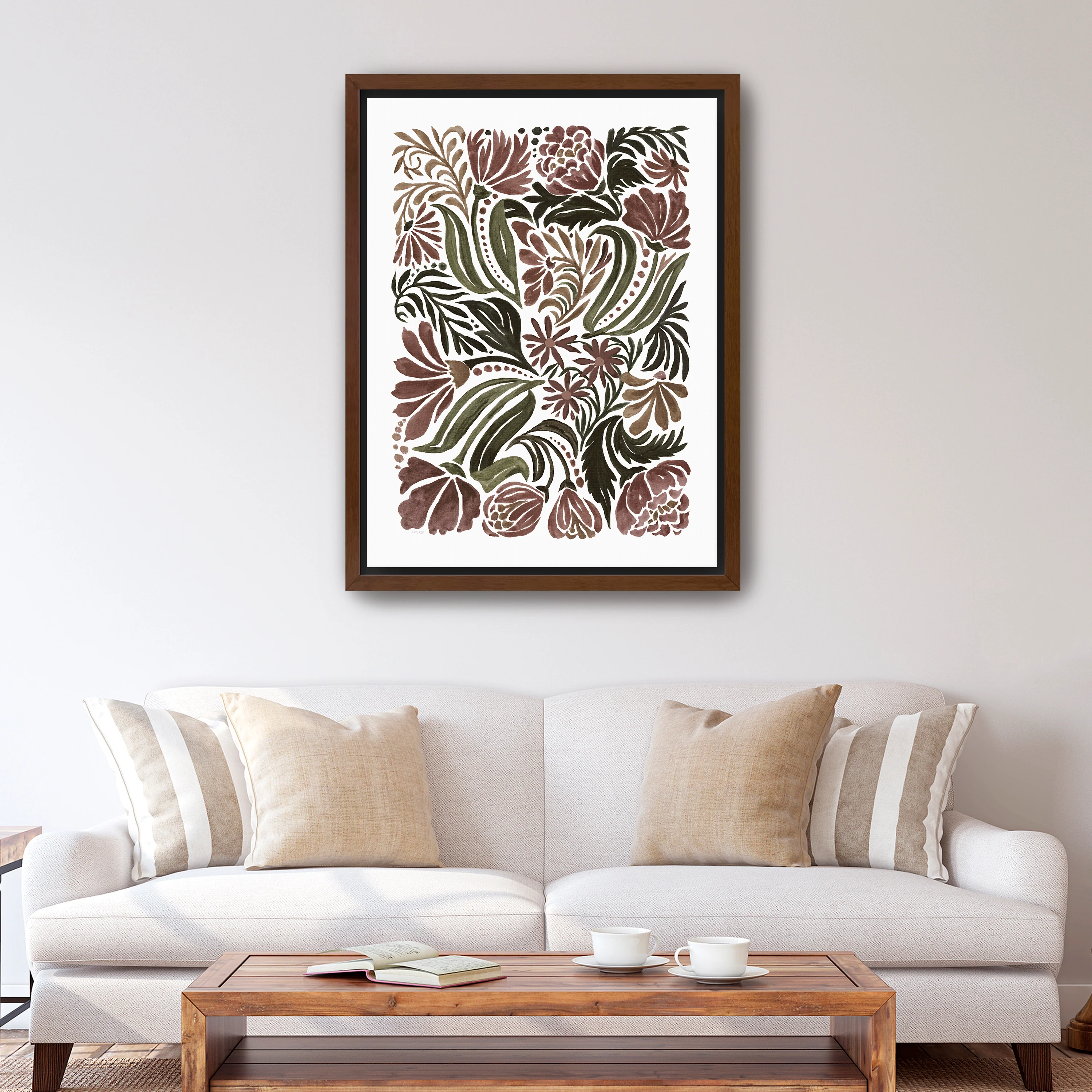 Quilted Bloom  Canvas Giclee - Image 5