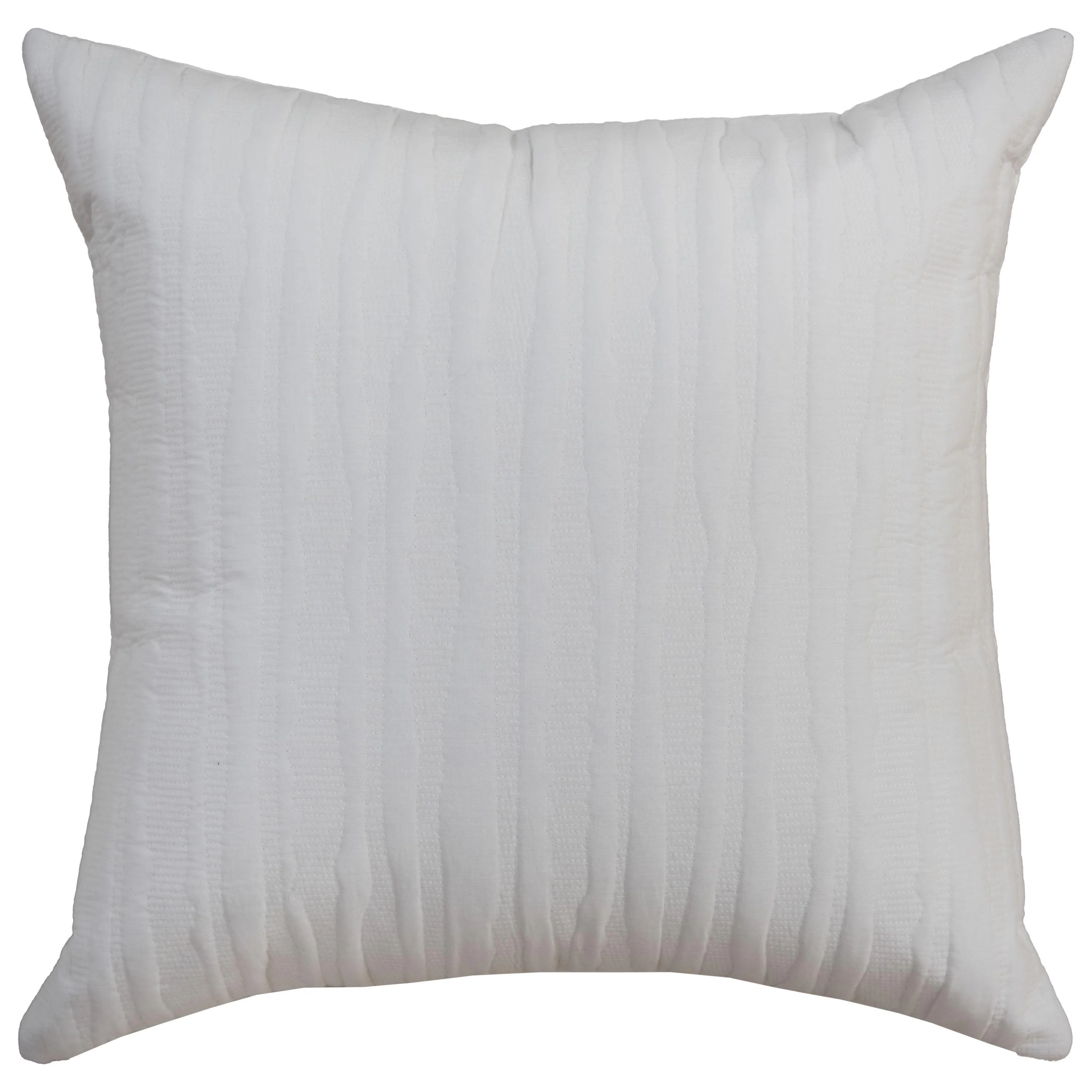 Quilted Stripe Poly Filled Decorative Throw Pillow - Image 19