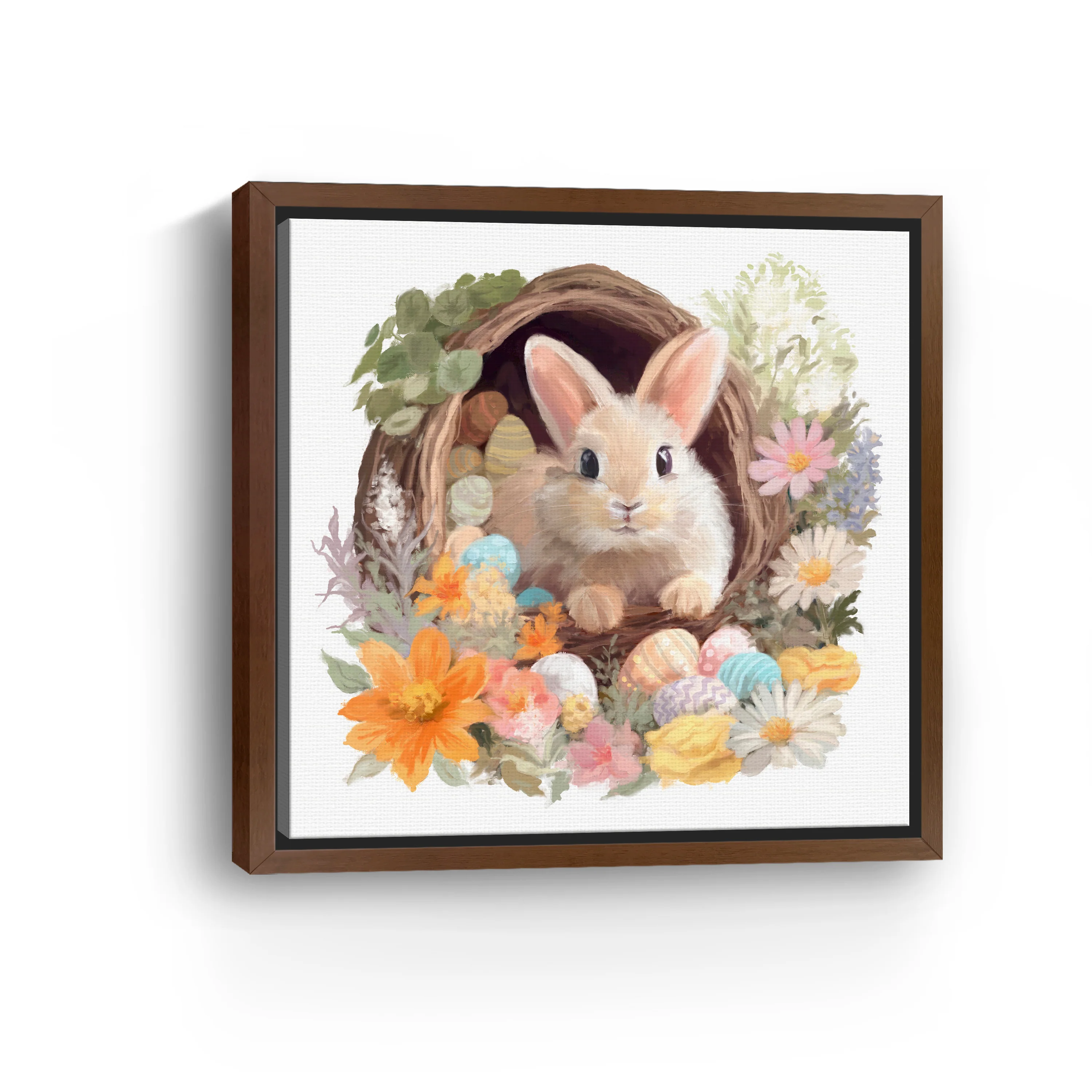 Rabbit's Basket Canvas Giclee - Image 9