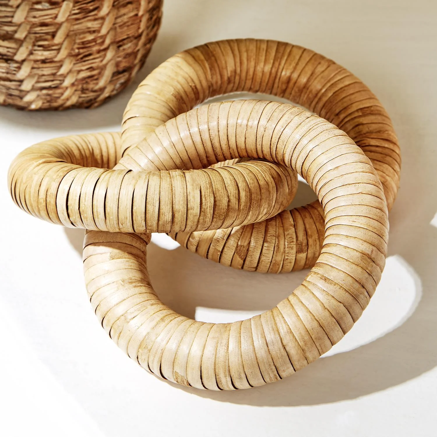 Rattan Links, Set of 2 - Image 3