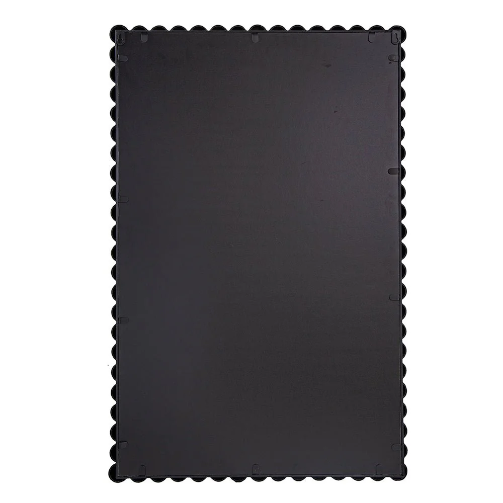 Rectangular Mirror with Metal Beaded Design - Image 4