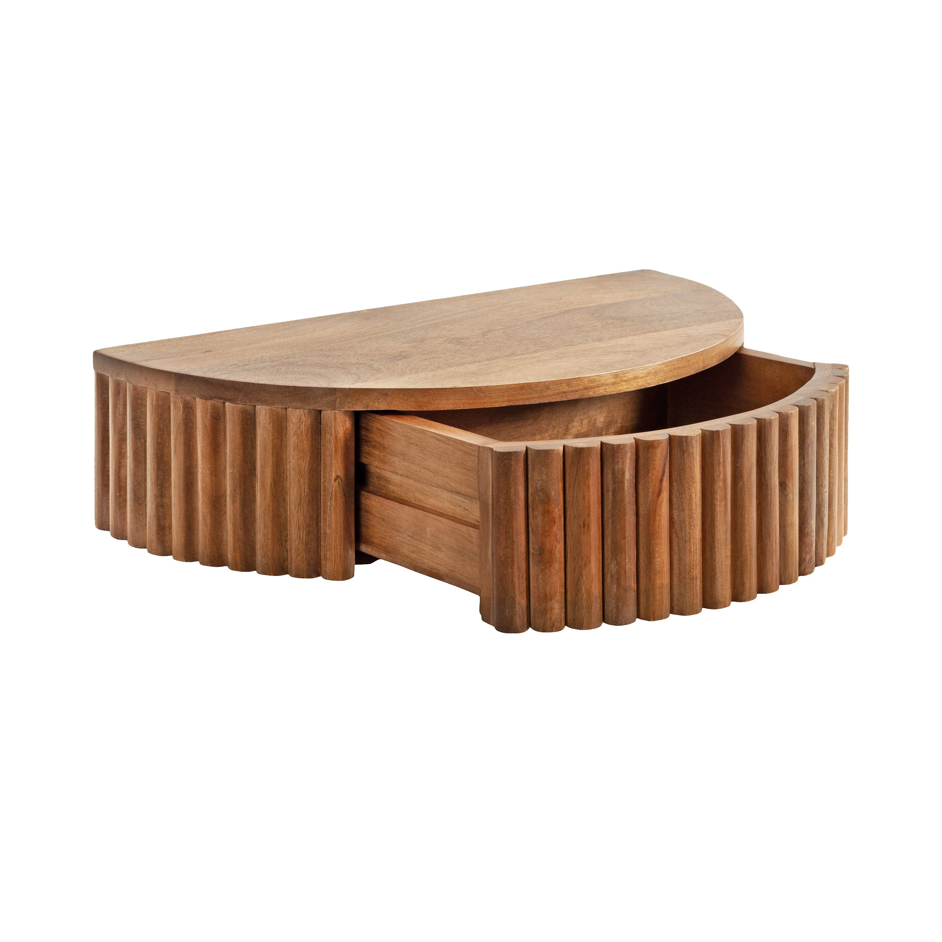 Reid Ribbed Floating Side Table - Image 52