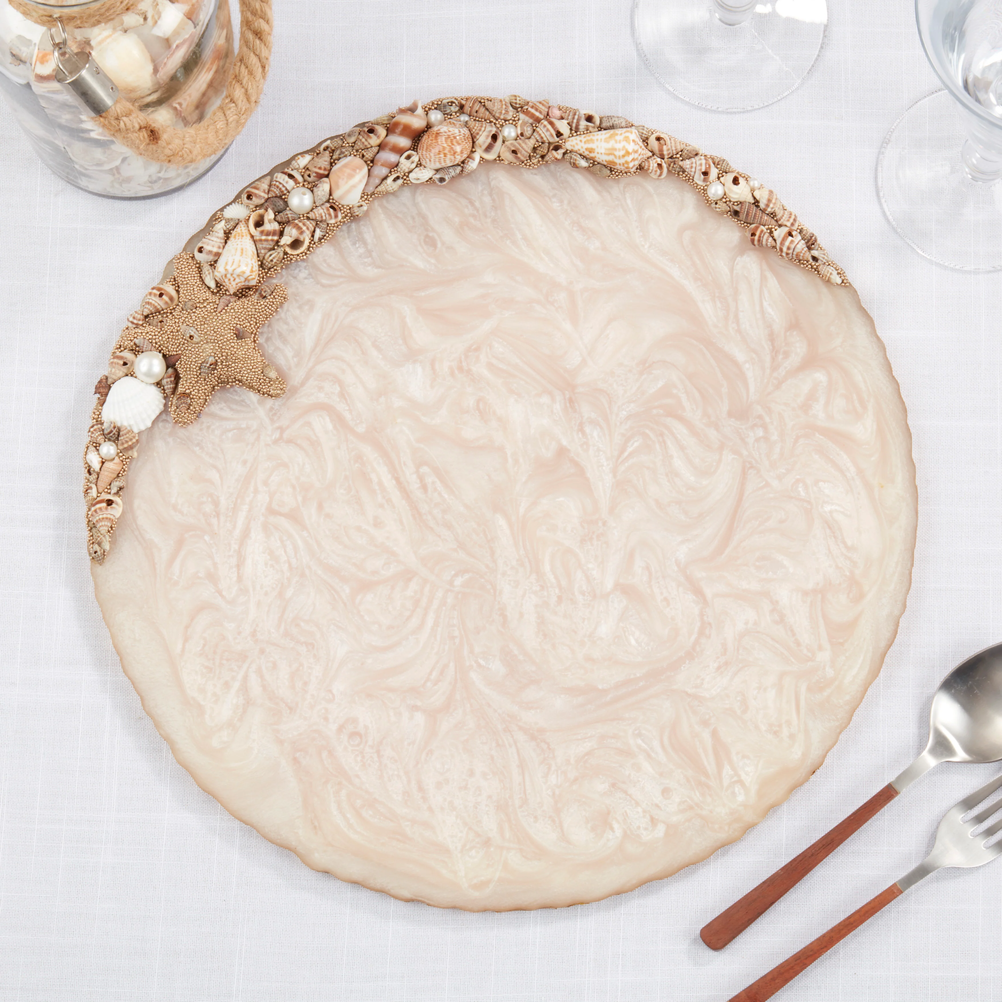 Resin Enchanted Seashell Placemat, Set of 4 - Image 8