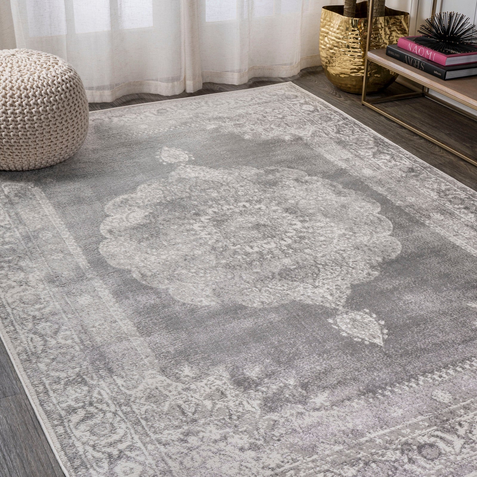 Rosalia Cottage Medallion Area Rug - Image 26