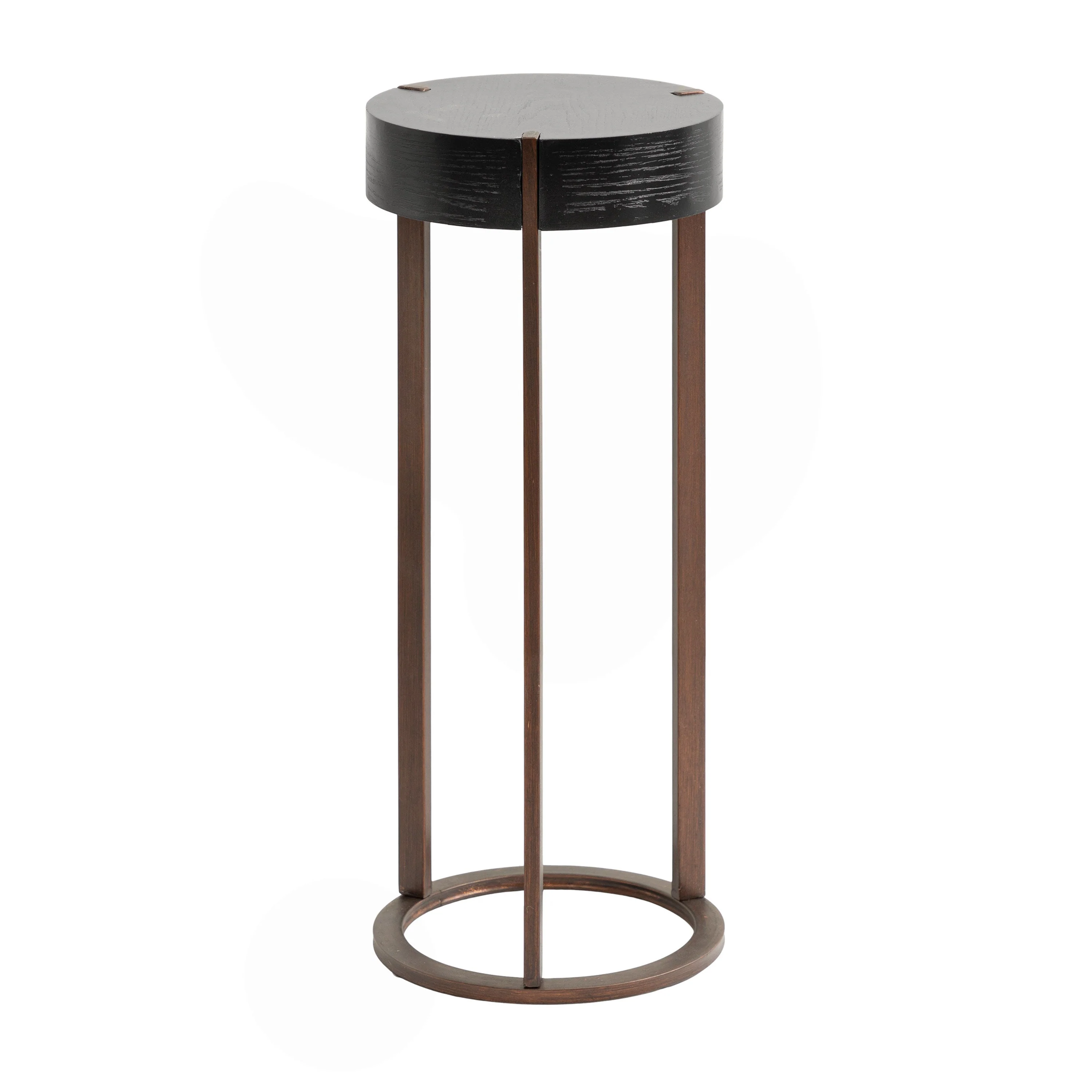 Rovin Drink Table Wood and Metal - Image 5