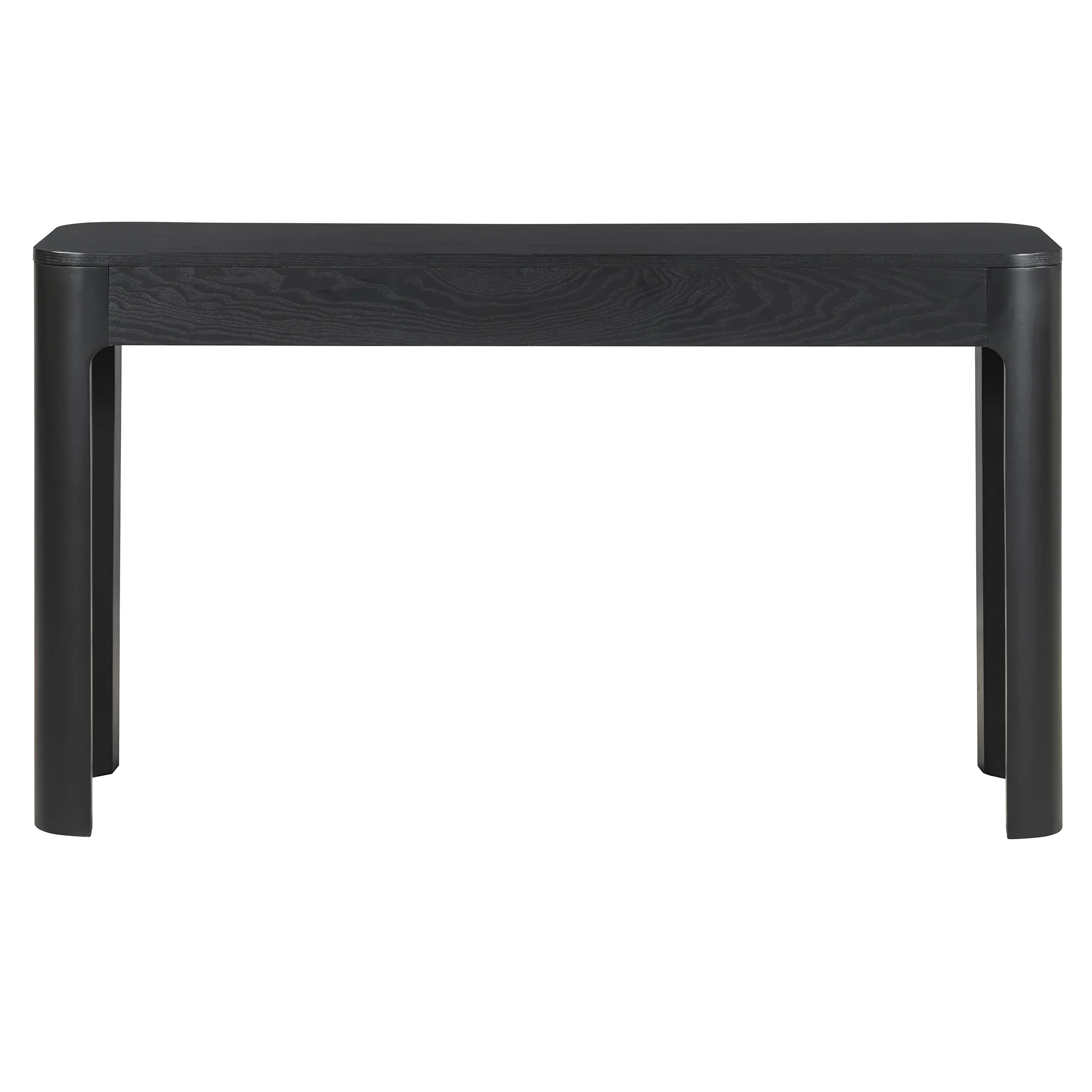 Rustic Console Table with Curved Corners - Image 21