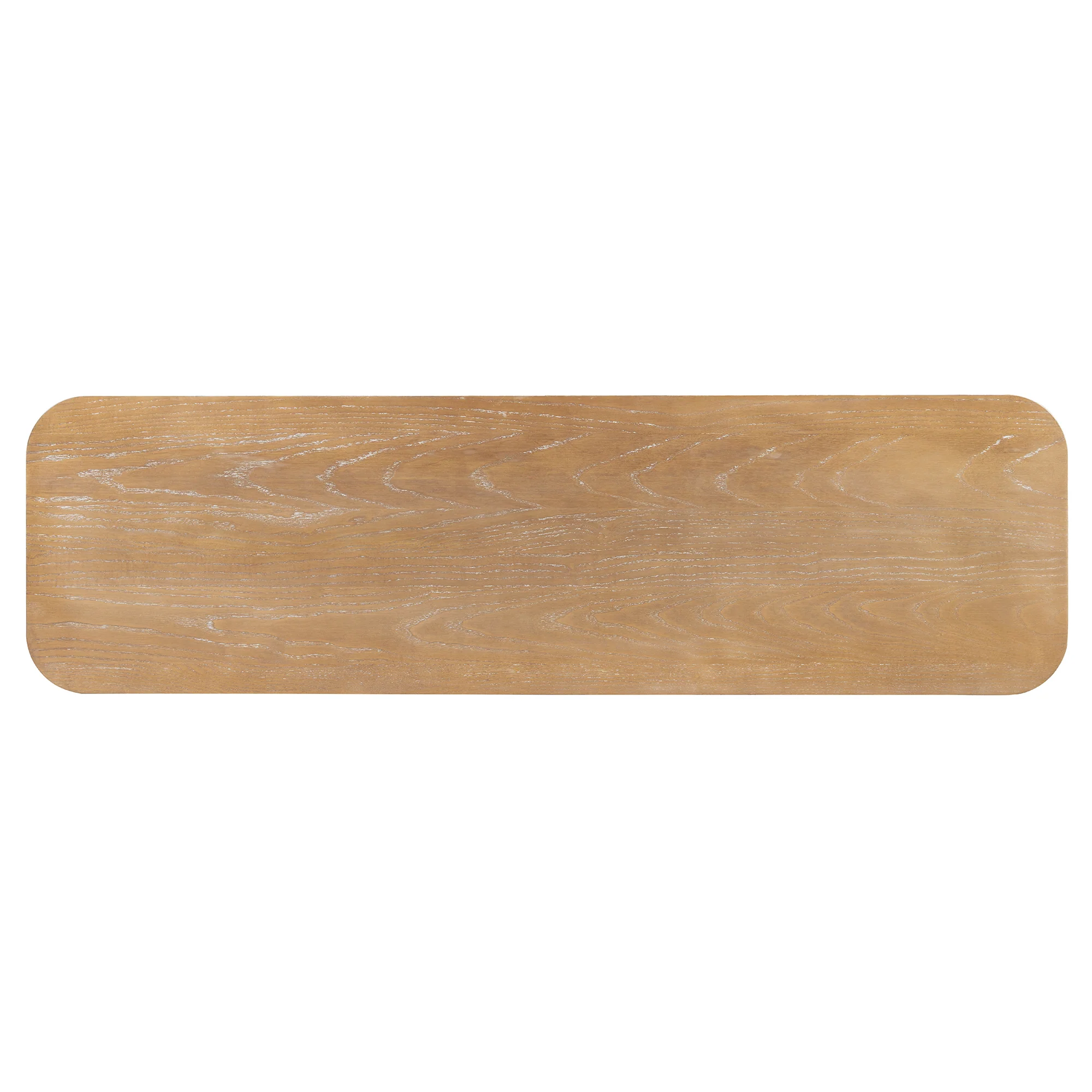 Rustic Console Table with Curved Corners - Image 30