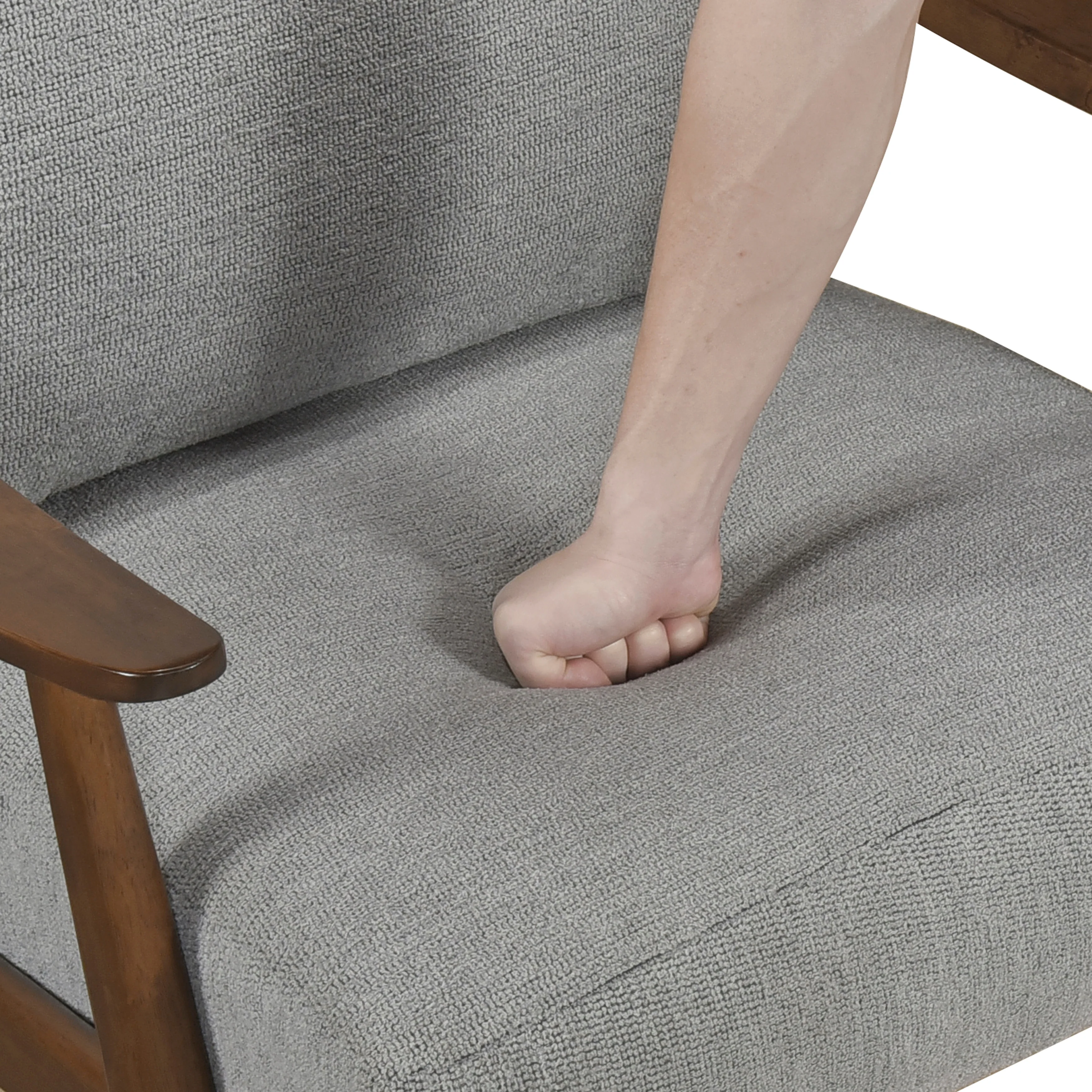 Sagebrooke Solid Wood Modern Accent Chair - Image 15