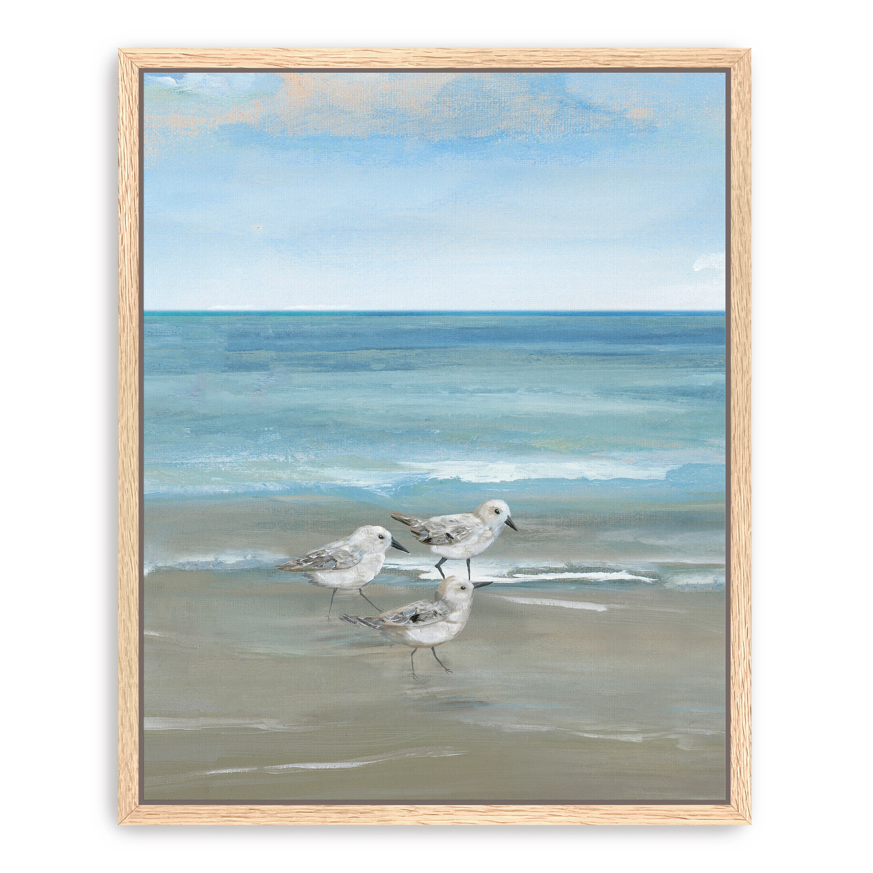 Sandpiper View I Canvas Giclee