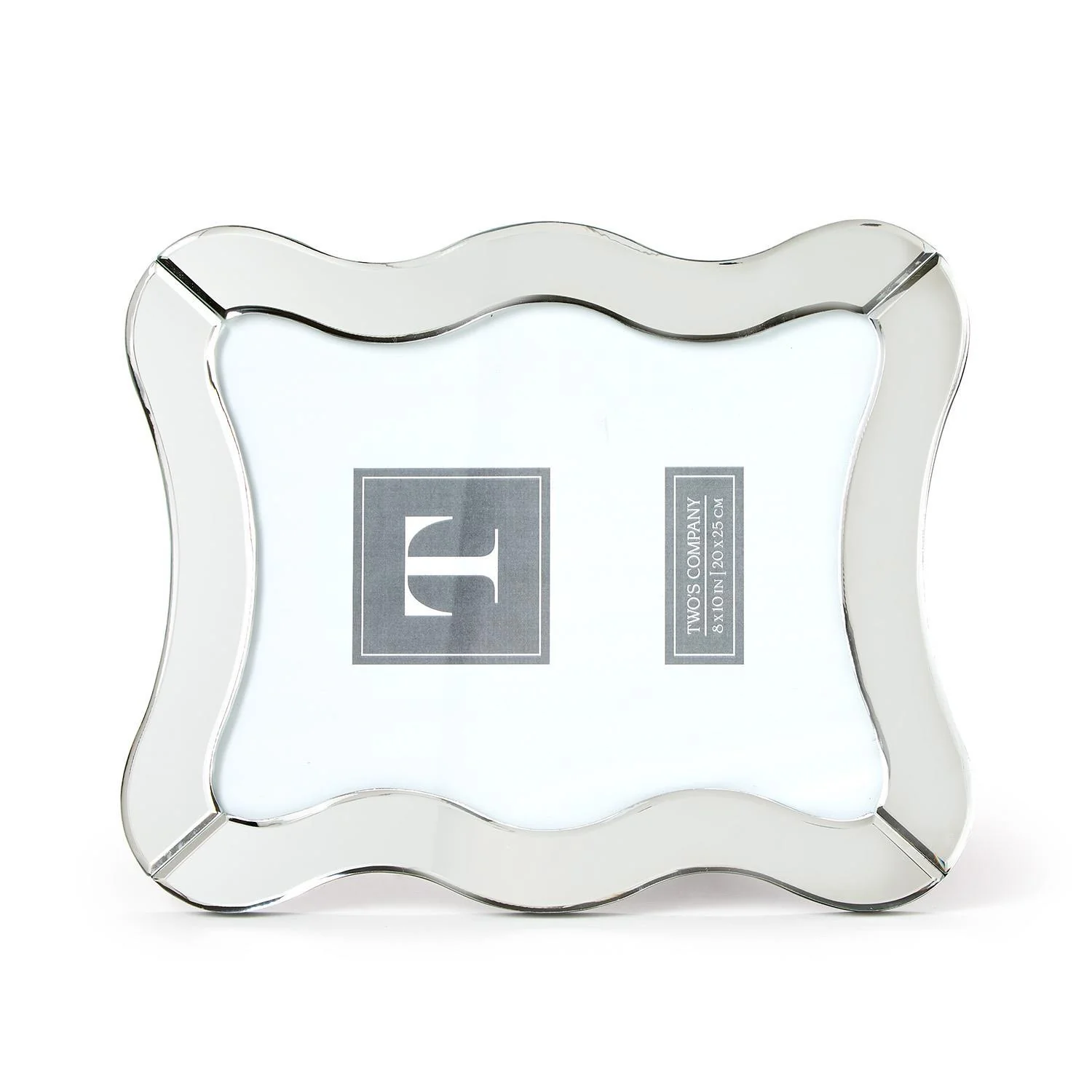 Scalloped Cut Mirror 8x10 Photo Frame - Image 3