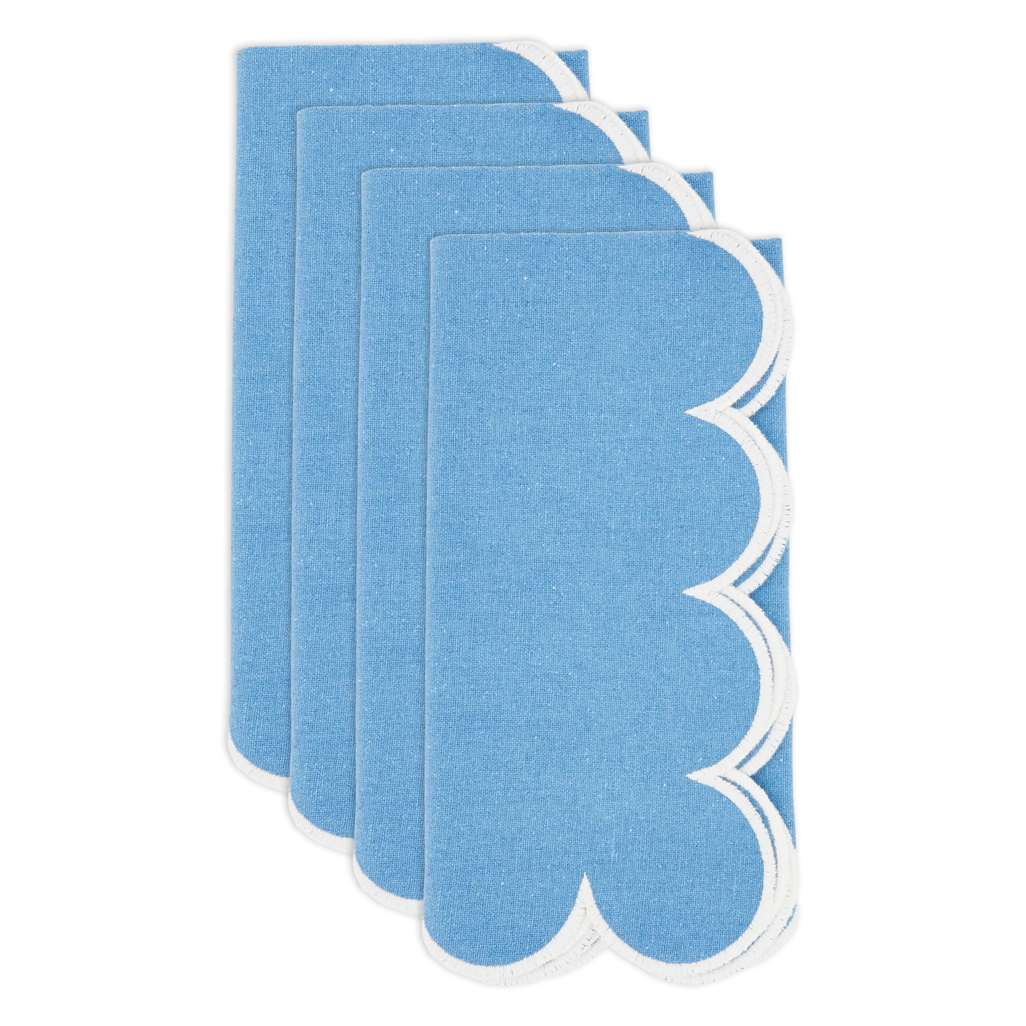 Scalloped Hem Napkin, Set of 4 - Image 10