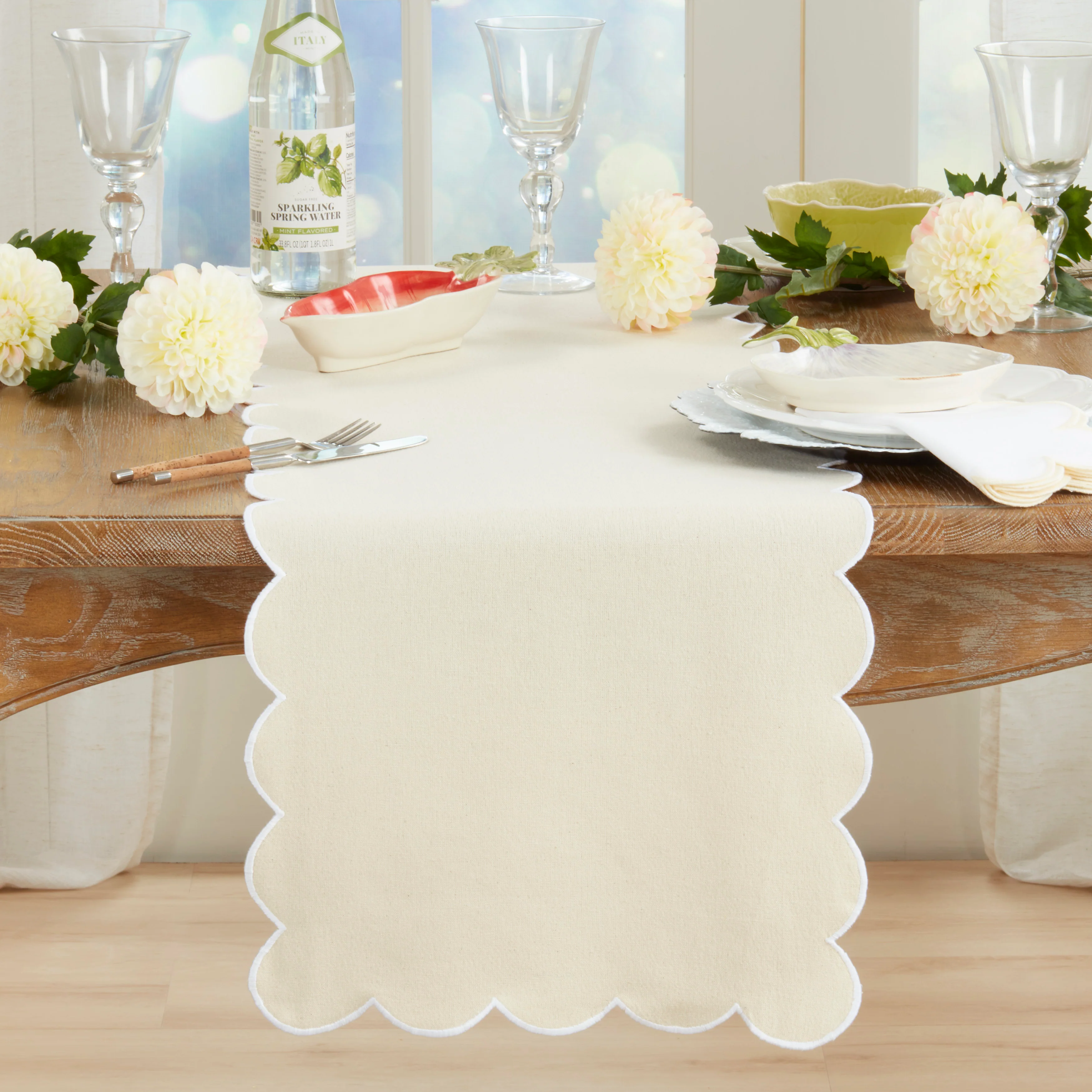 Scalloped Table Runner - Image 19