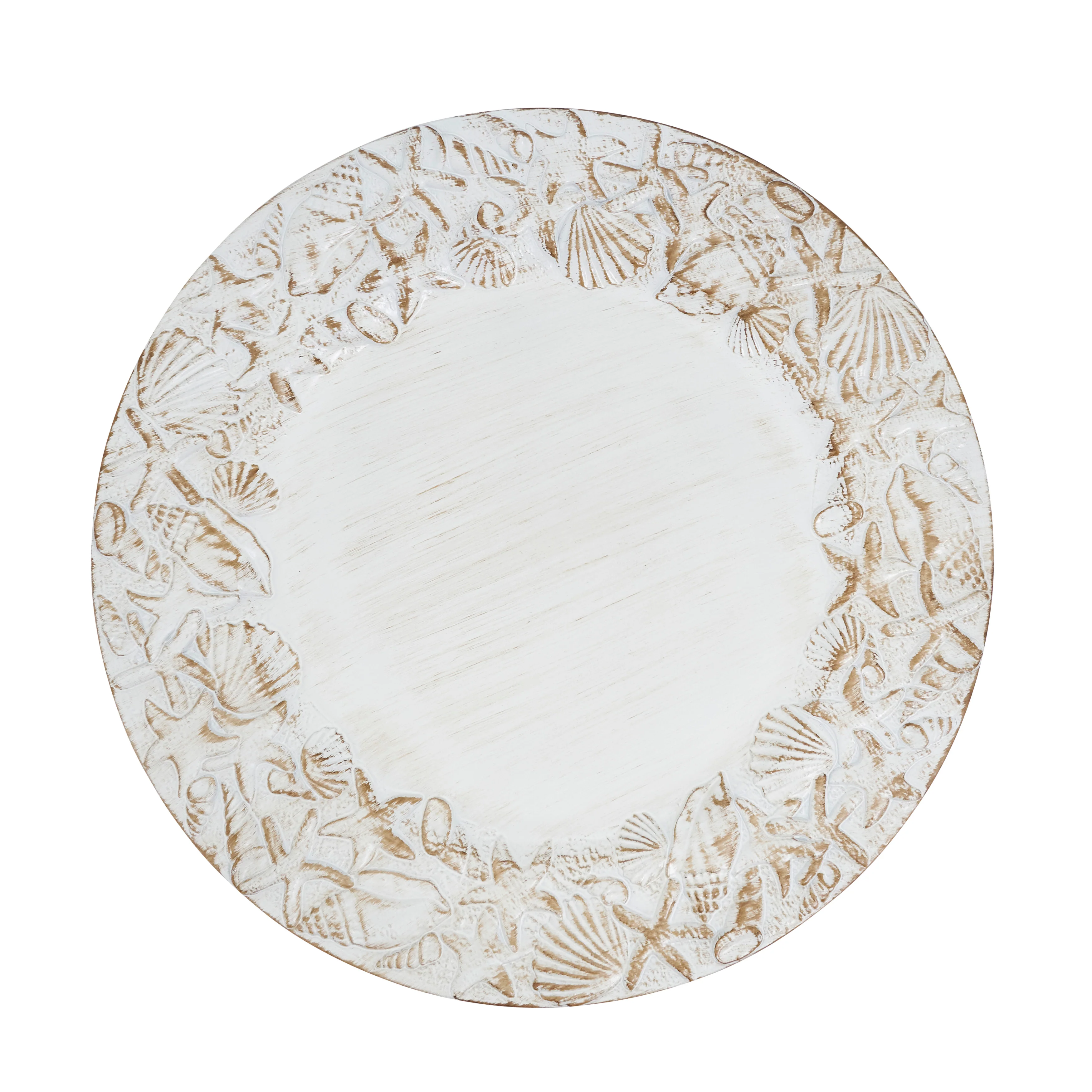 Sea Shell Embellished Charger, Set of 4 - Image 4
