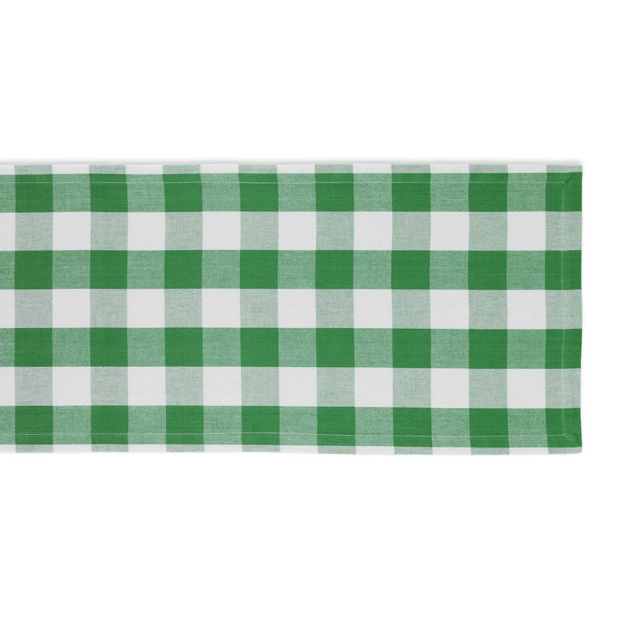 Shamrock Green Buffalo Check Table Runner - Image 7