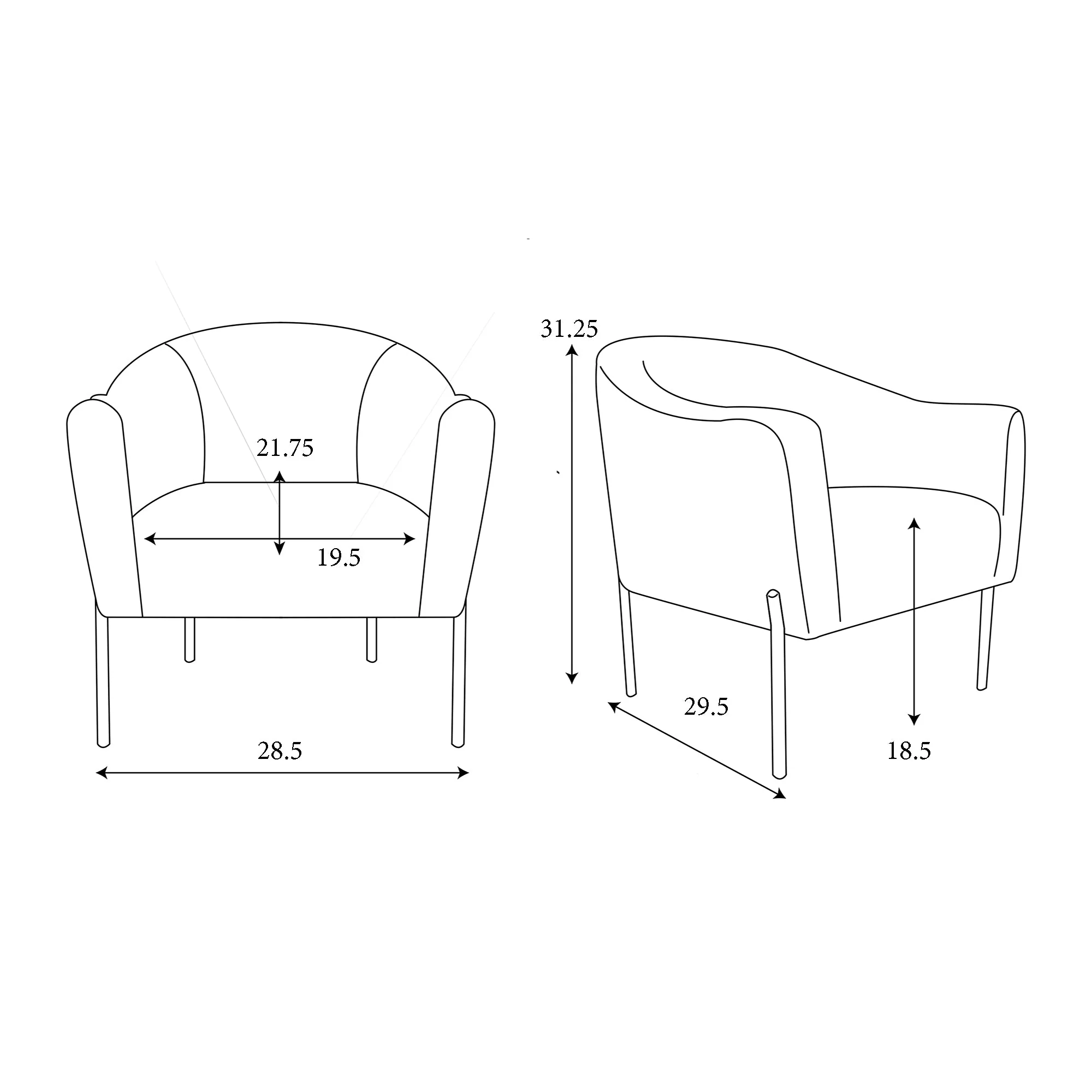 Shiloh Occasional Chair - Image 7