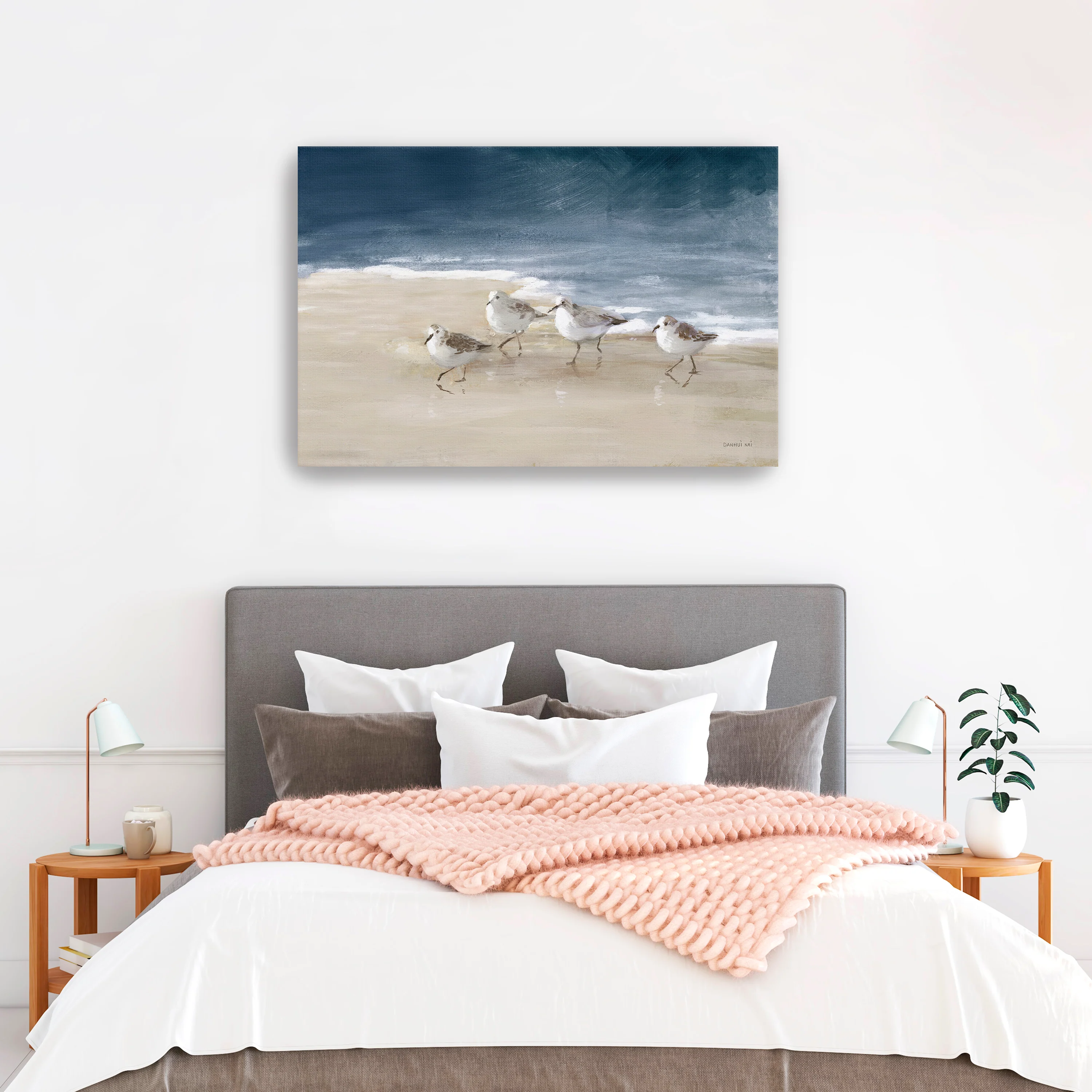 Shorebirds on Sand I Canvas Giclee - Image 11
