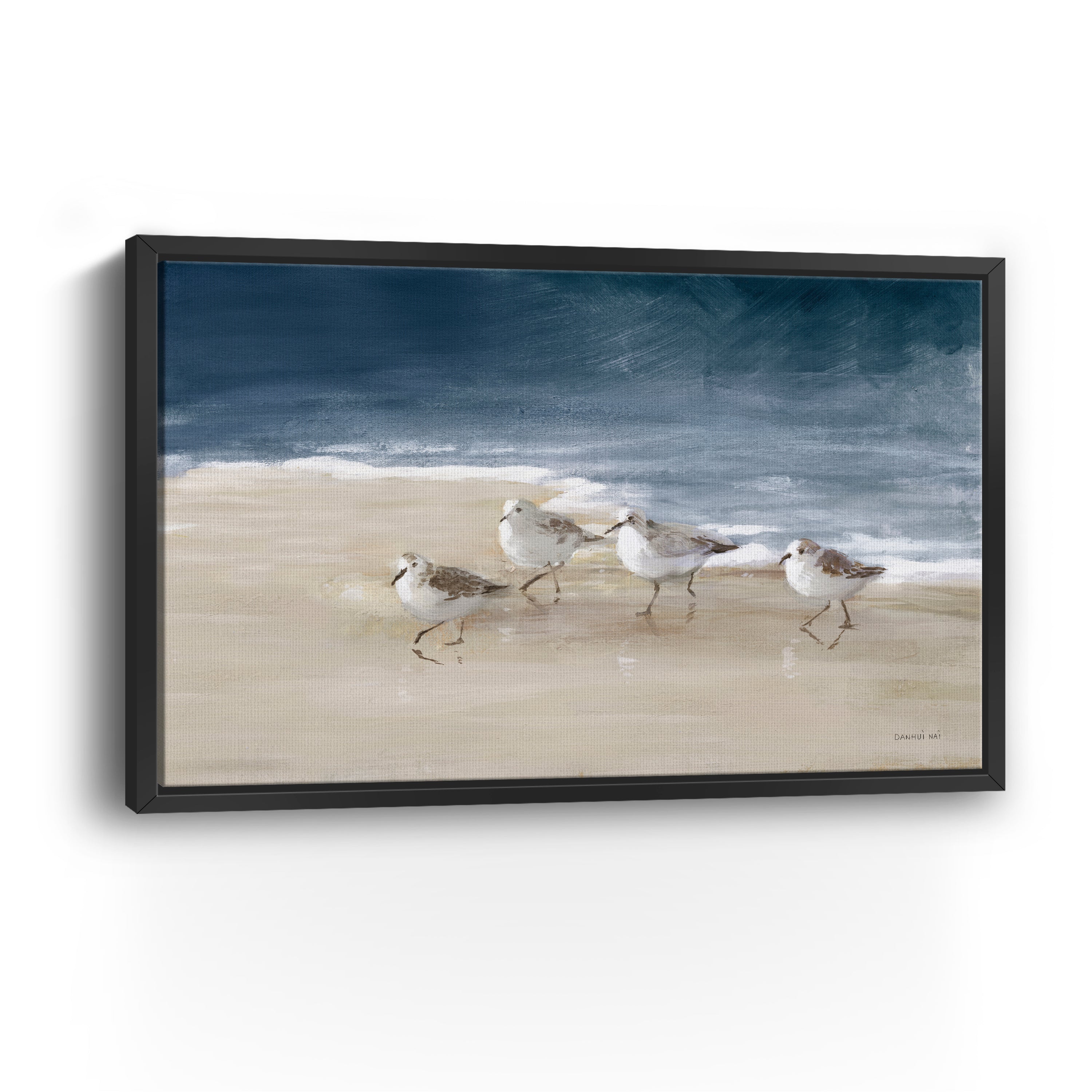 Shorebirds on Sand I Canvas Giclee - Image 4