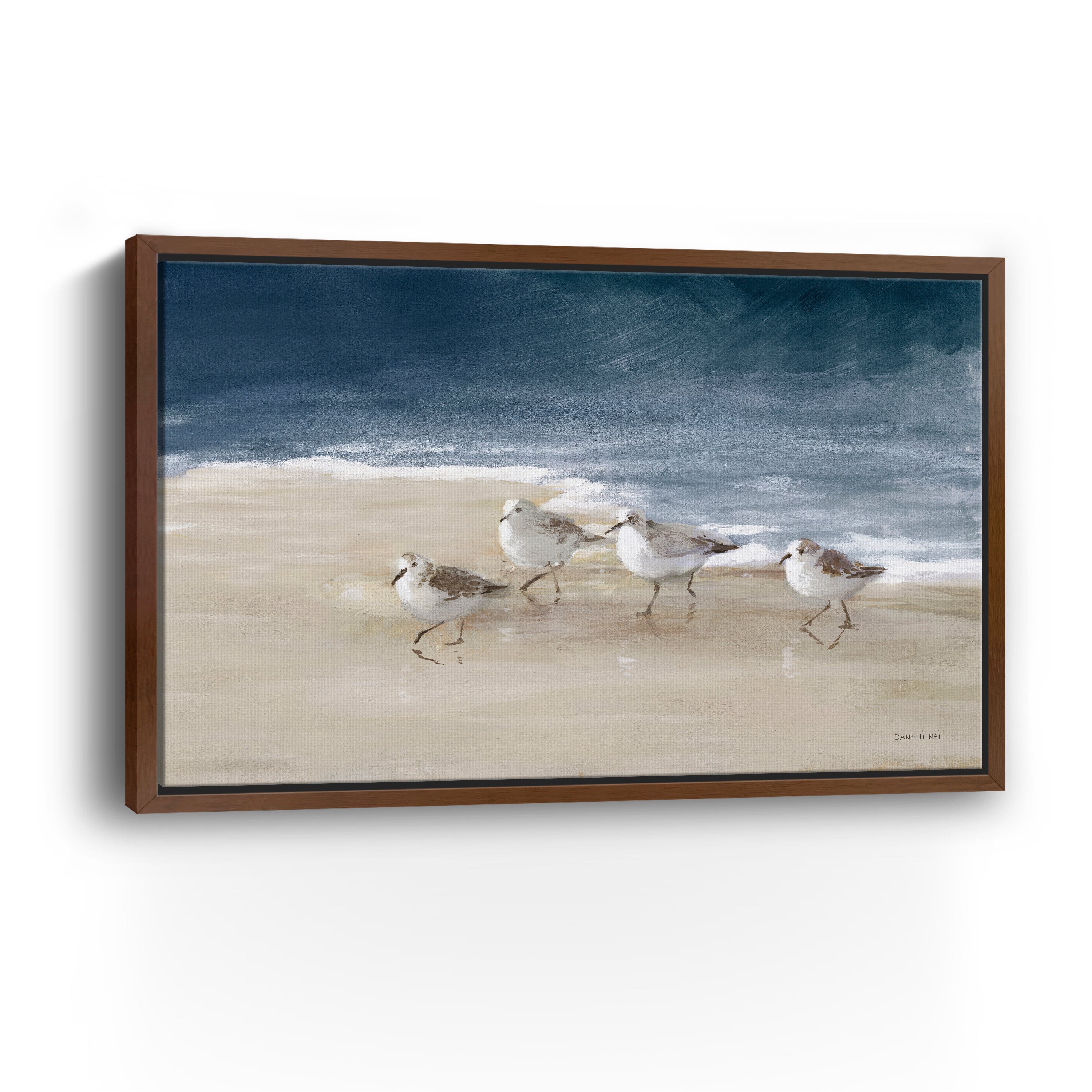 Shorebirds on Sand I Canvas Giclee - Image 7