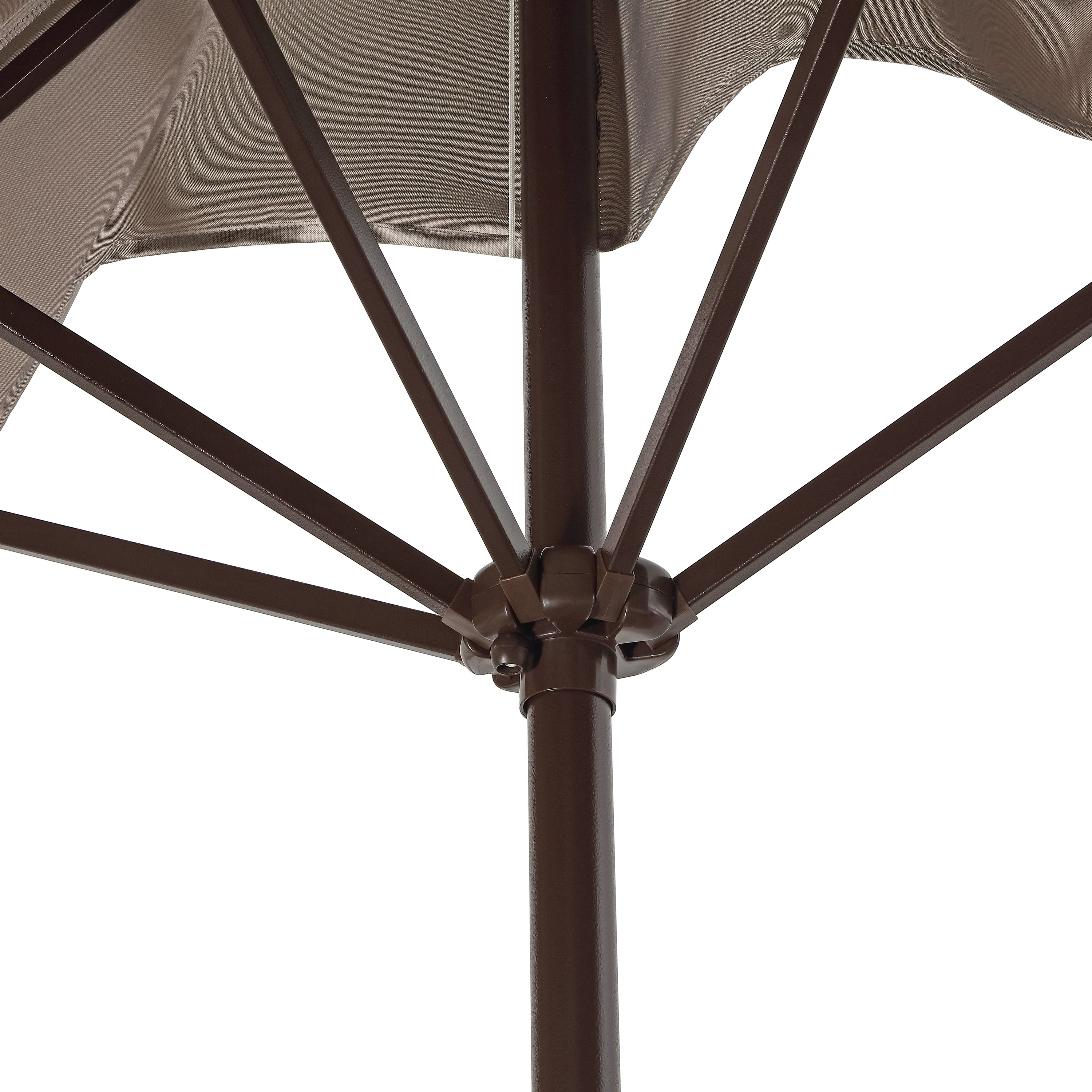 Sidney Classic MidCentury Rectangular Half Market Patio Umbrella with Crank - Image 31
