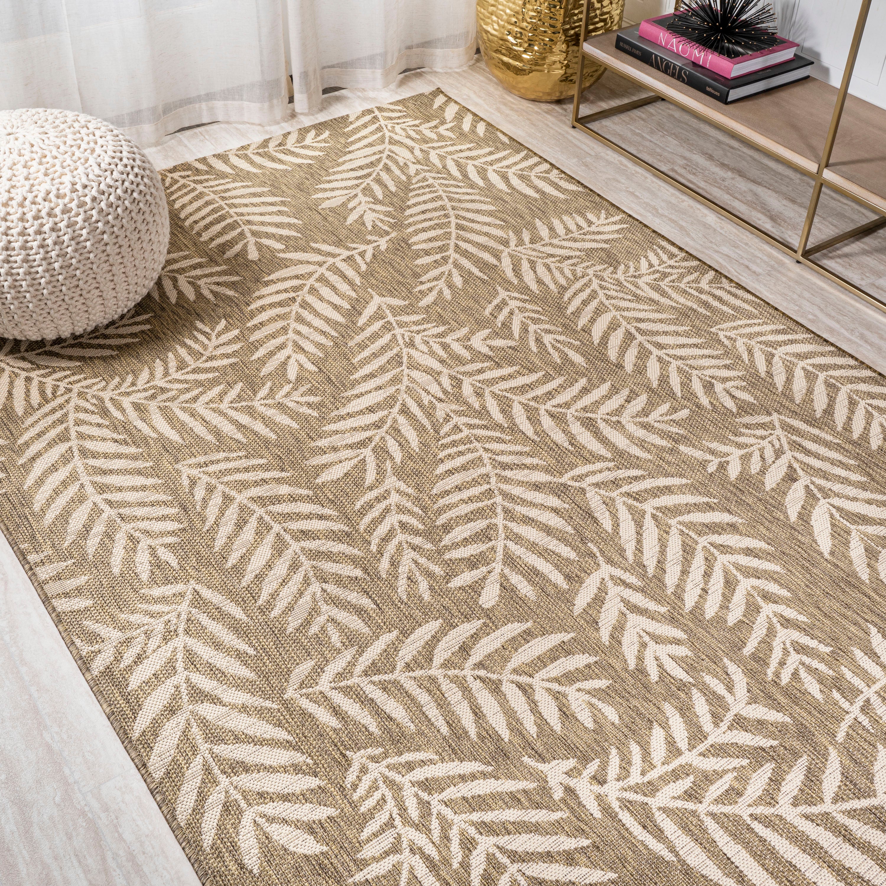 Nevis Palm Frond Indoor/Outdoor Area Rug - Image 20
