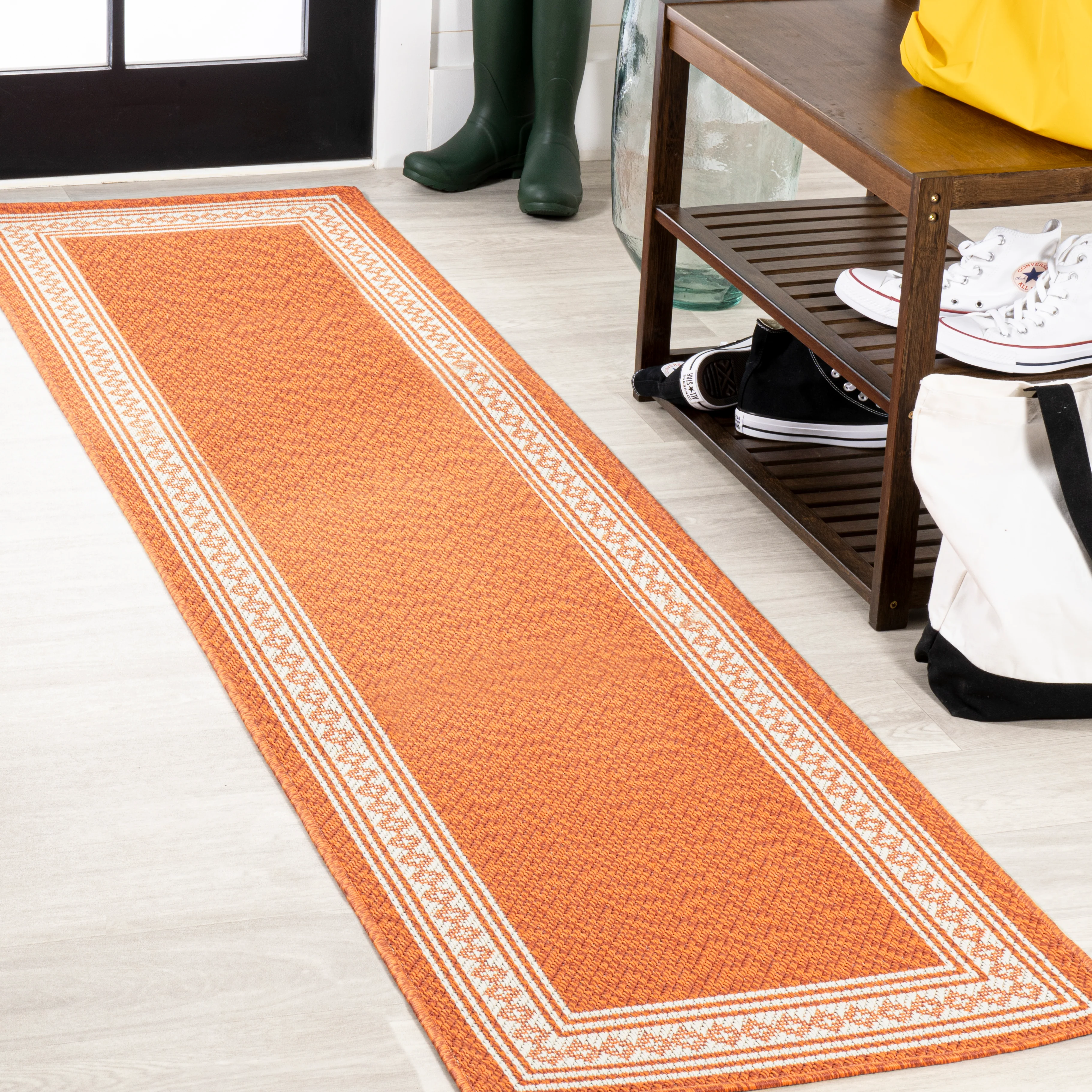Lucia Classic Diamond Border Indoor/Outdoor Area Rug - Image 41