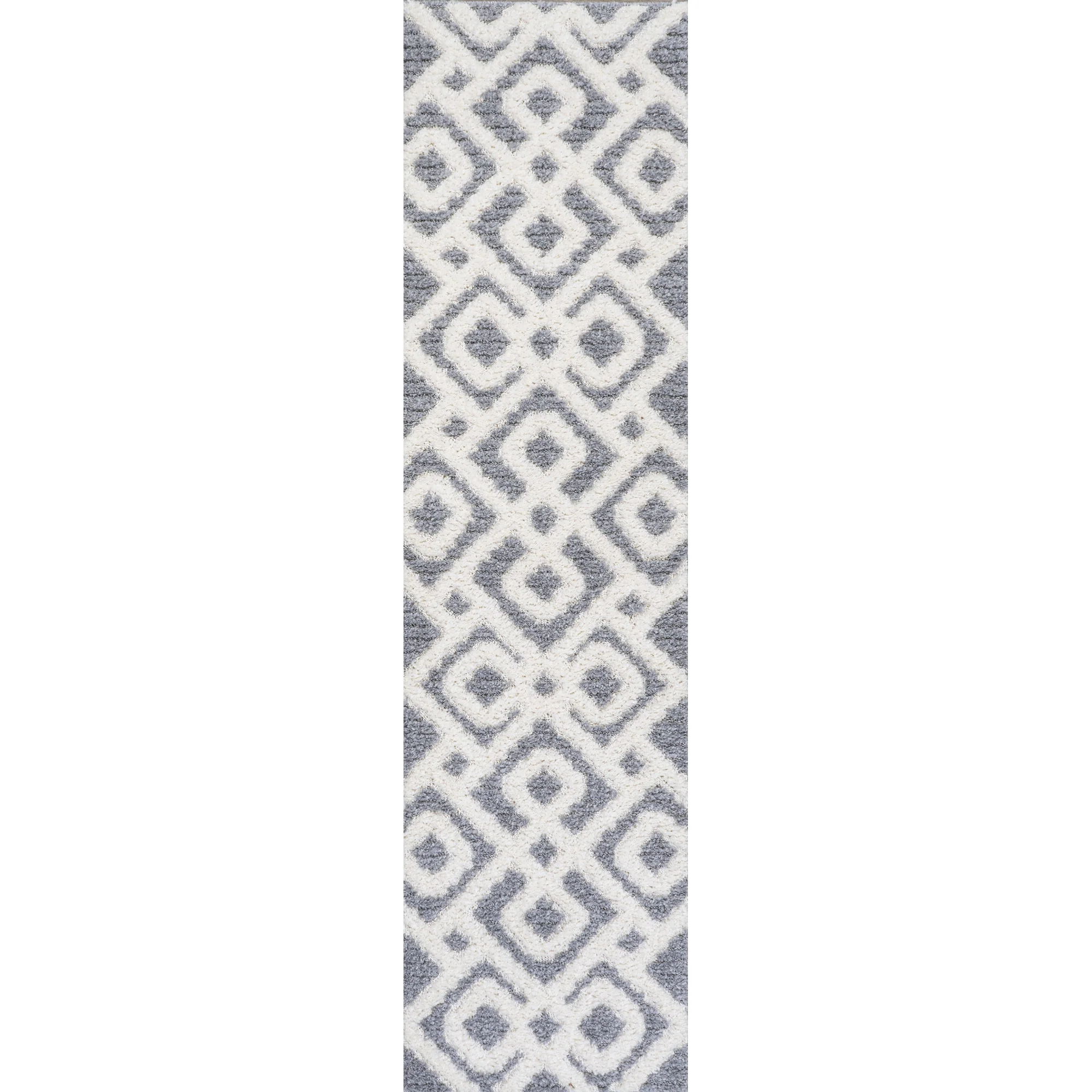 Astrid Retro Trellis High-Low Area Rug - Image 7