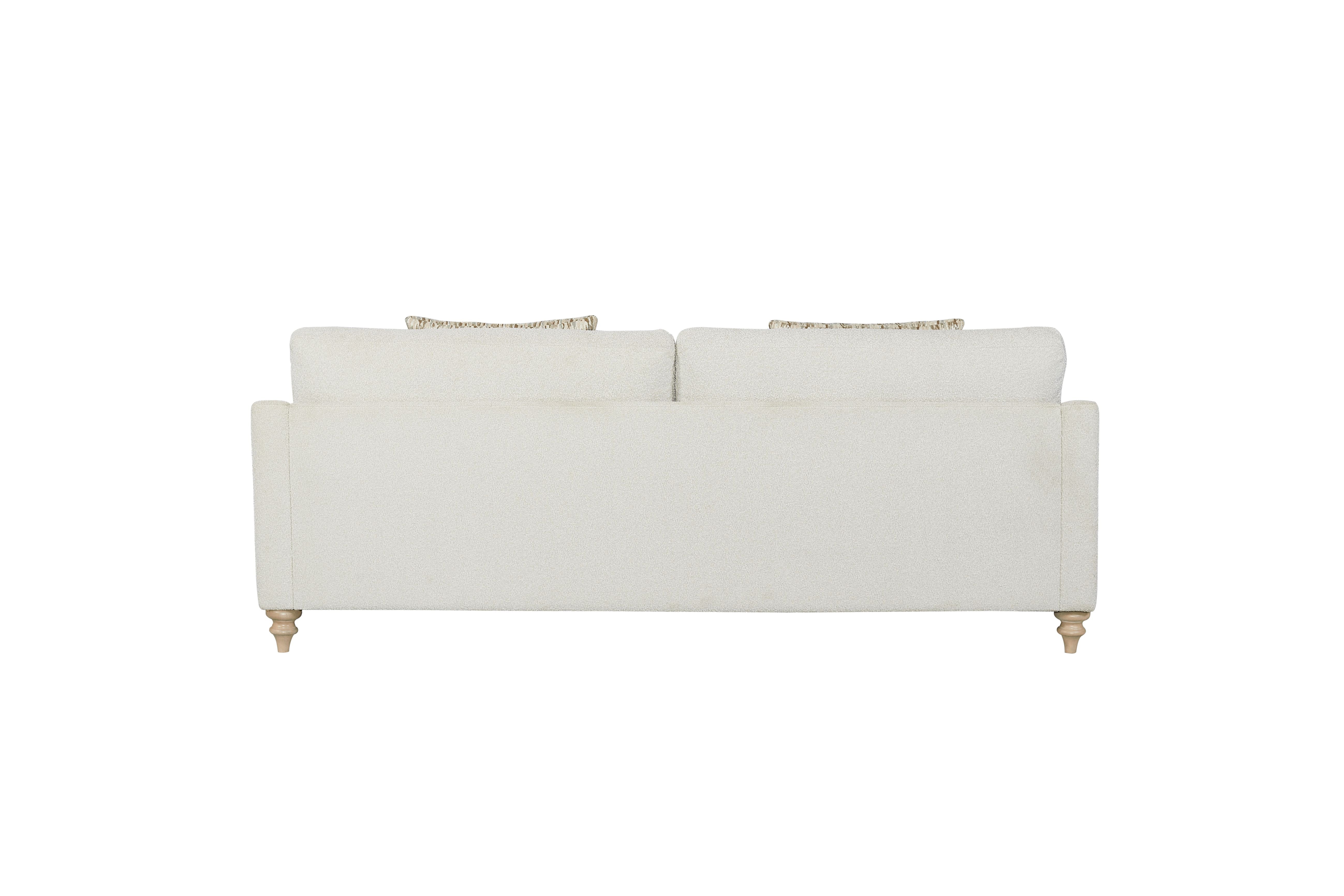 Sofa Single Reversable Cushion with 2 Pillows - Image 4
