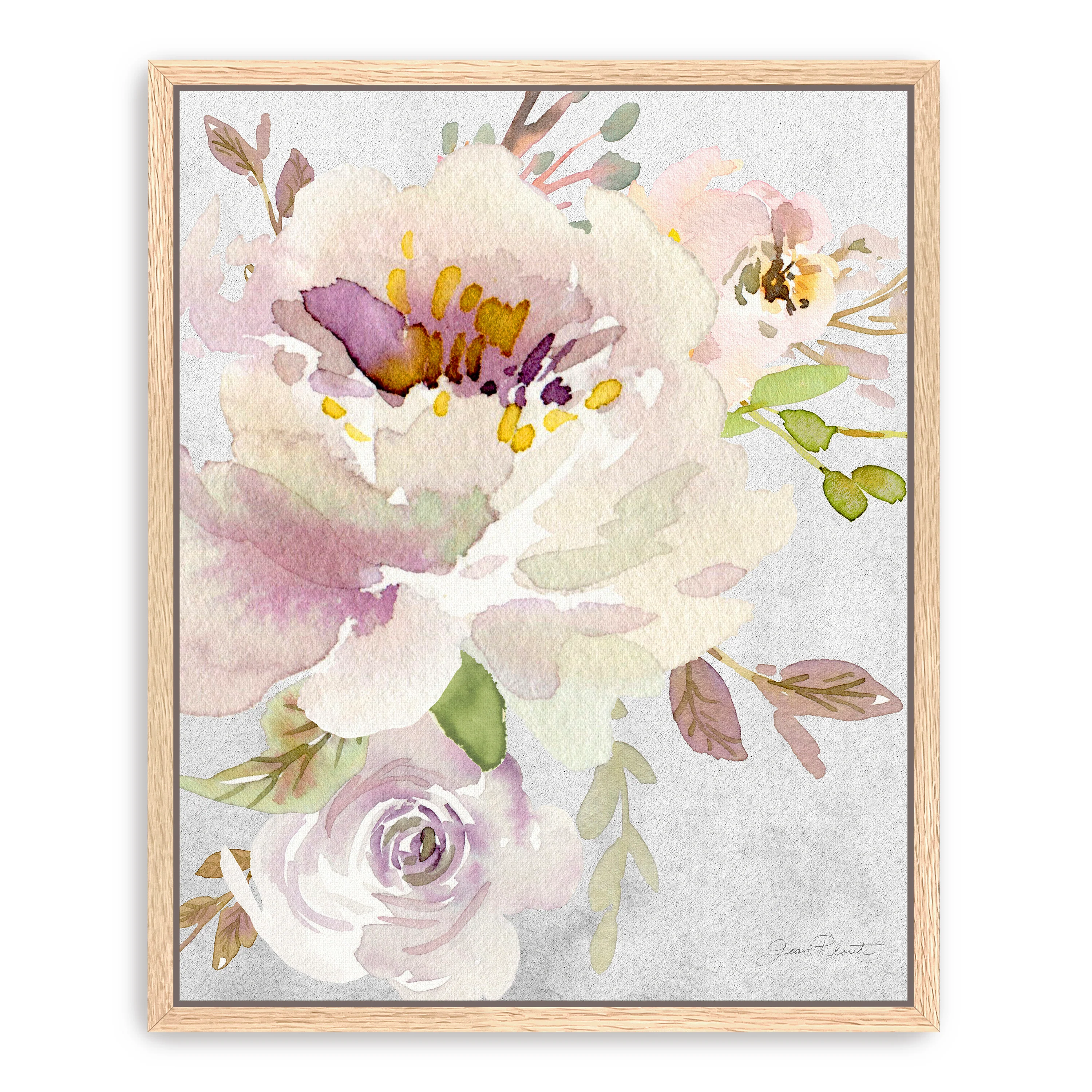 Soft Blossoms I Canvas Giclee