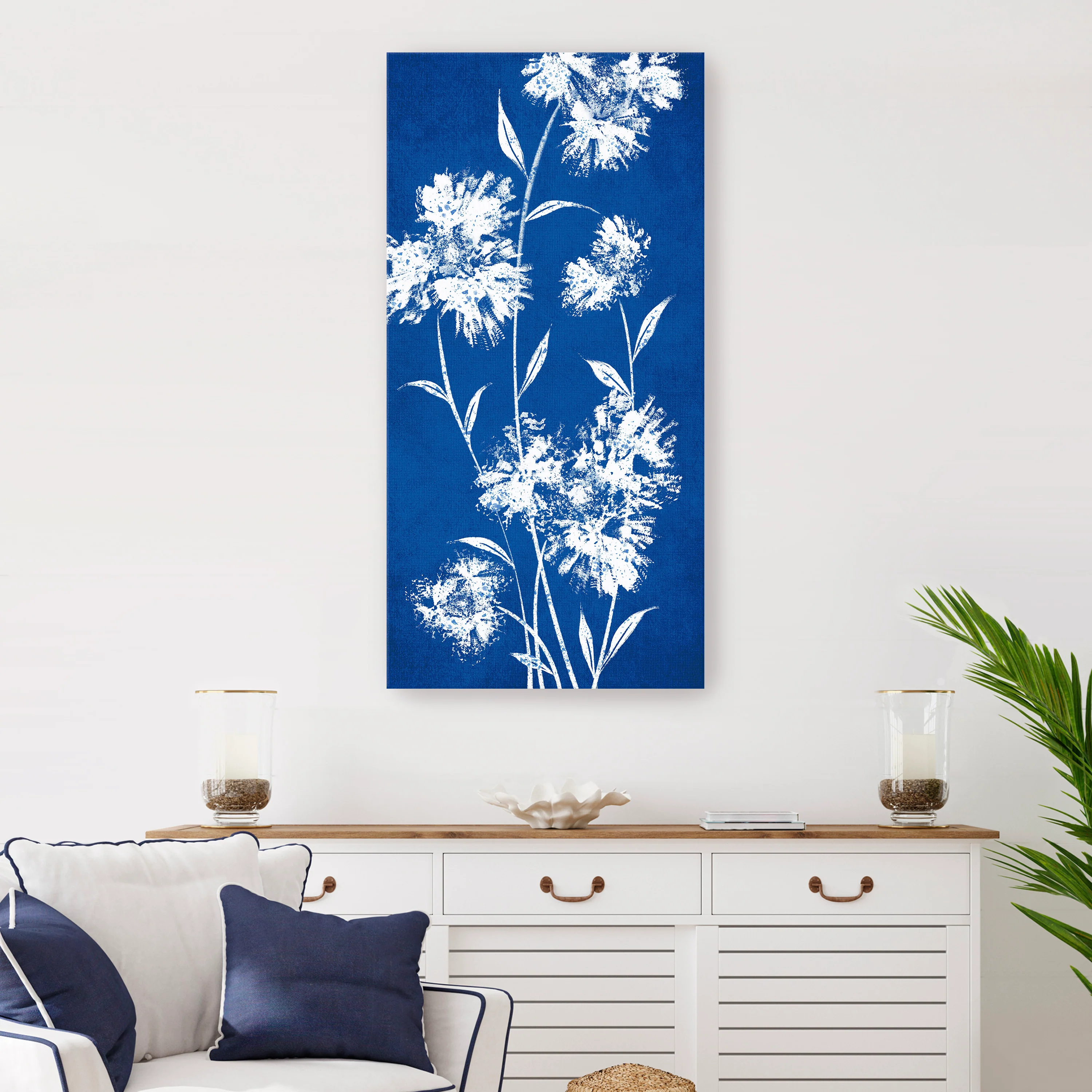 Soft Blue Silence Canvas Giclee - Image 11