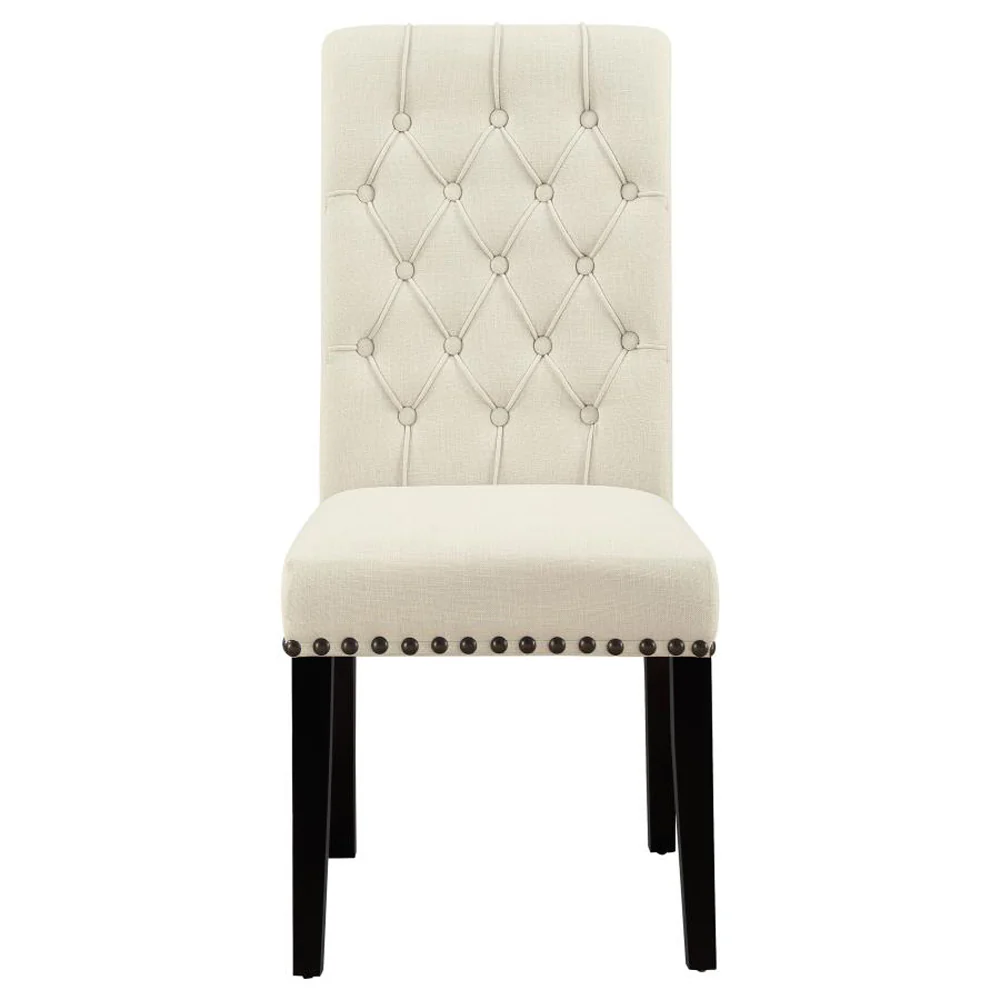 Sonja Cream Dining Set with Tufted Upholstered Dining Chairs - Image 15