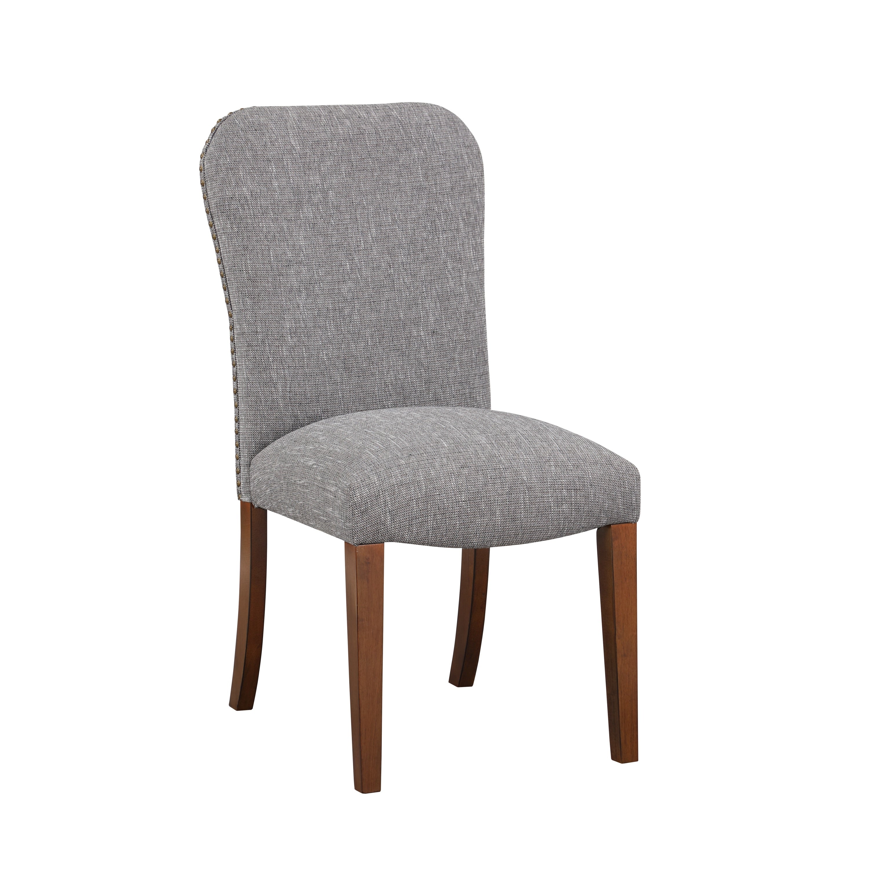 Sophia Dining Chair in Performance Fabric with Naildead Trim, Set of 2 - Image 5