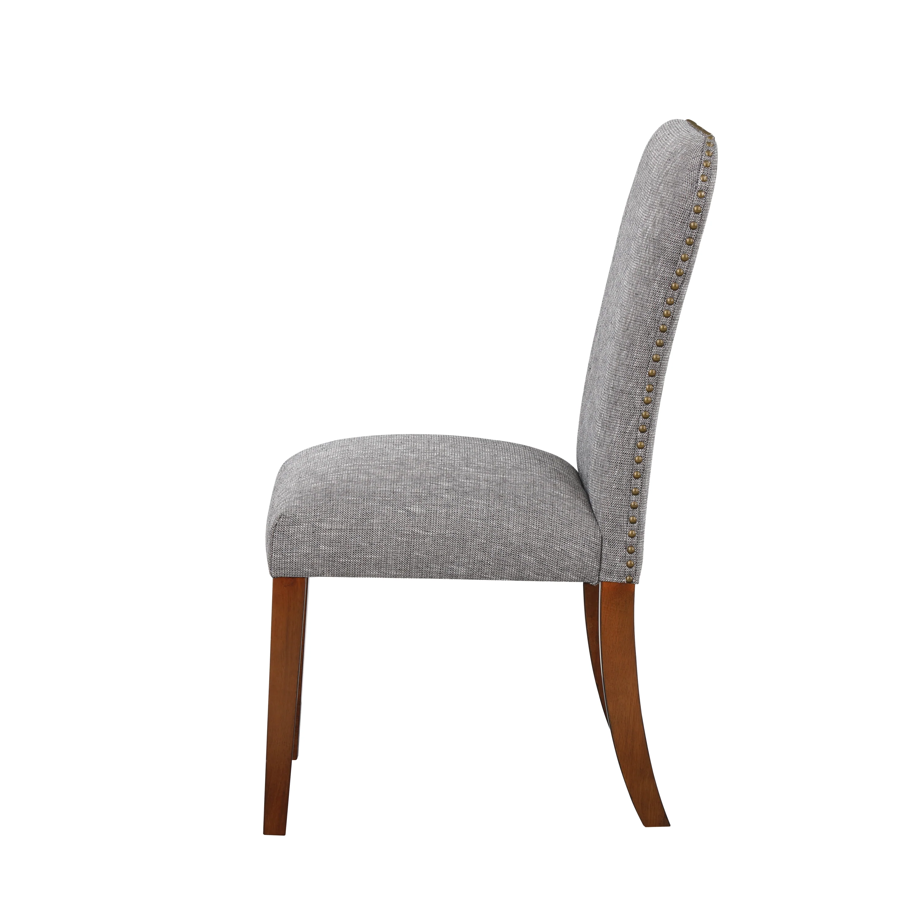 Sophia Dining Chair in Performance Fabric with Naildead Trim, Set of 2 - Image 8