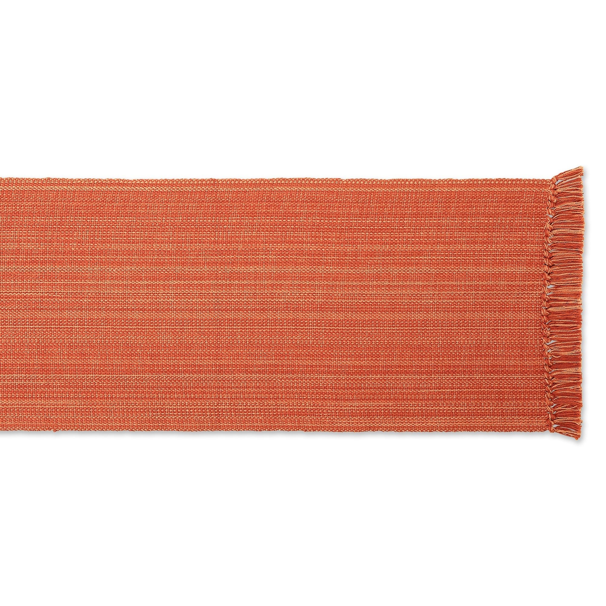 Spice Variegated Fringe Table Runner 13X108 - Image 2