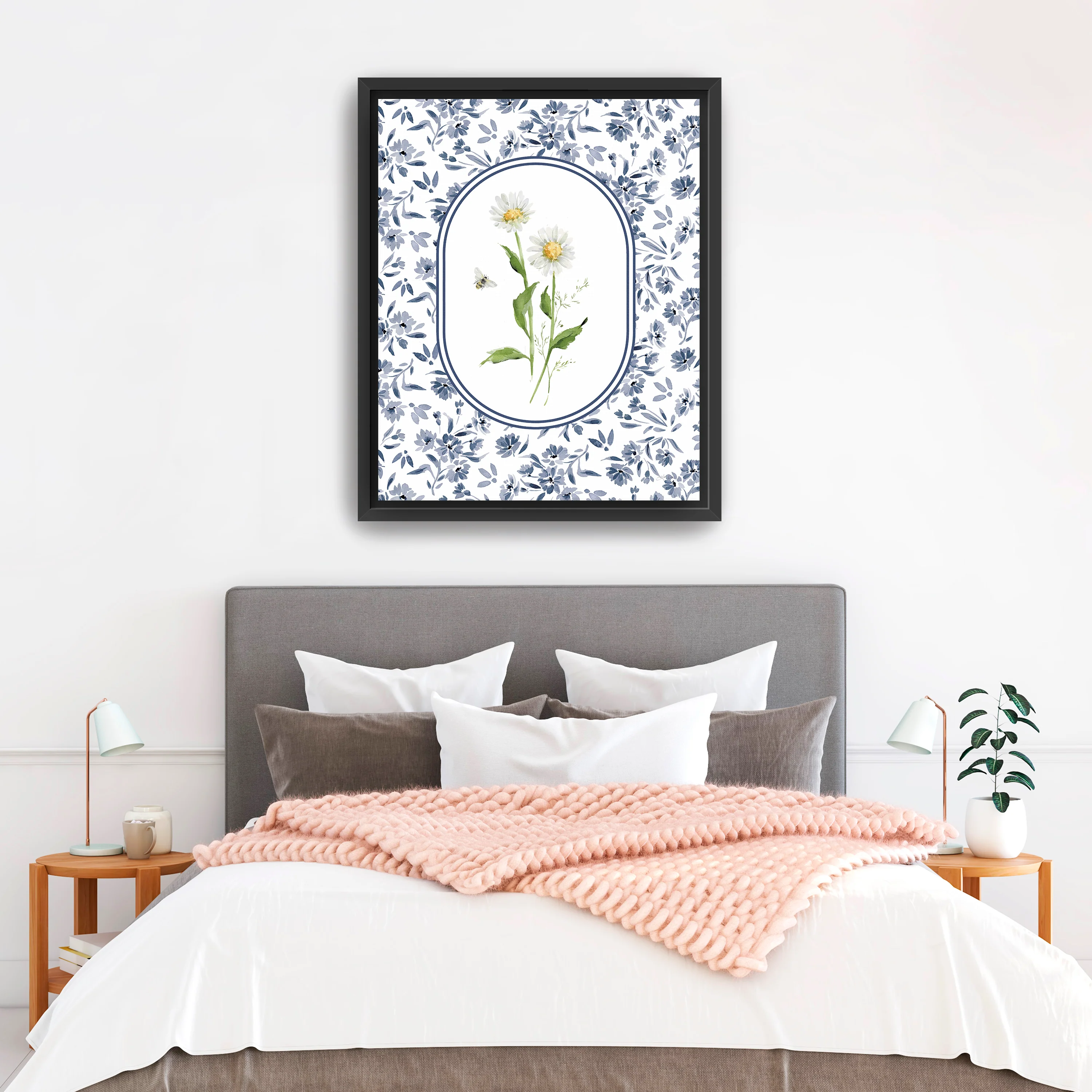 Spring Delft II Canvas Giclee - Image 3