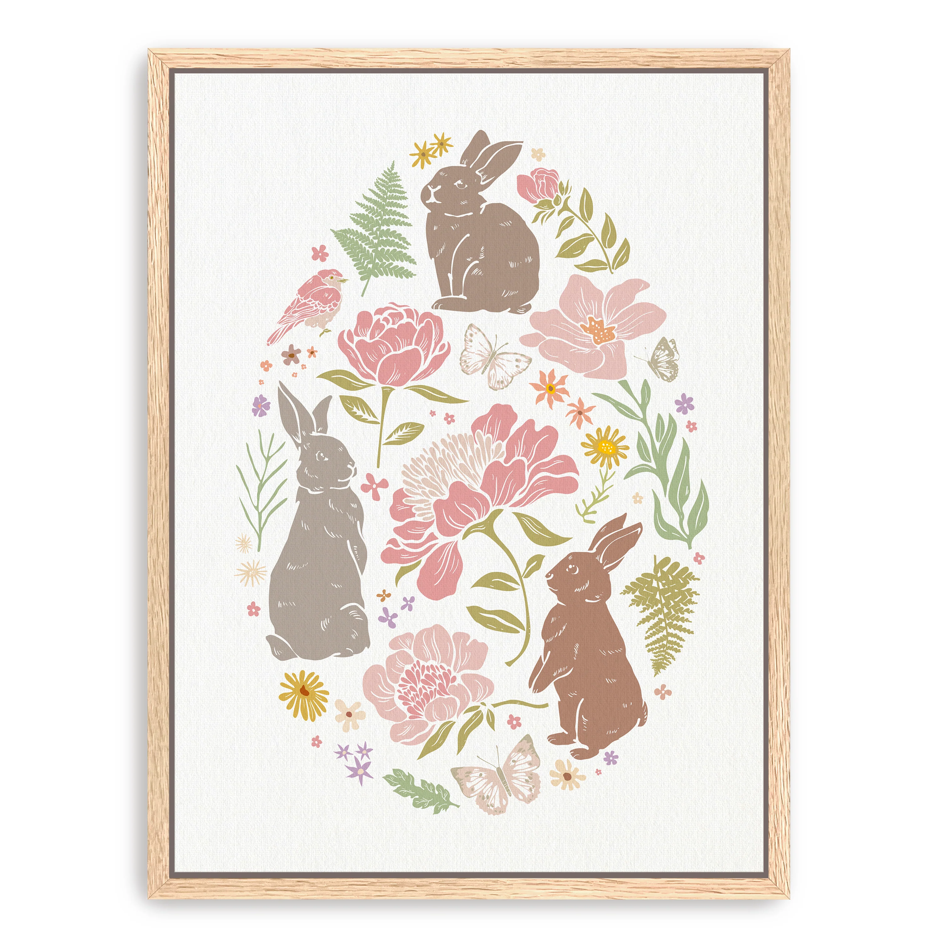 Spring egg Canvas Giclee