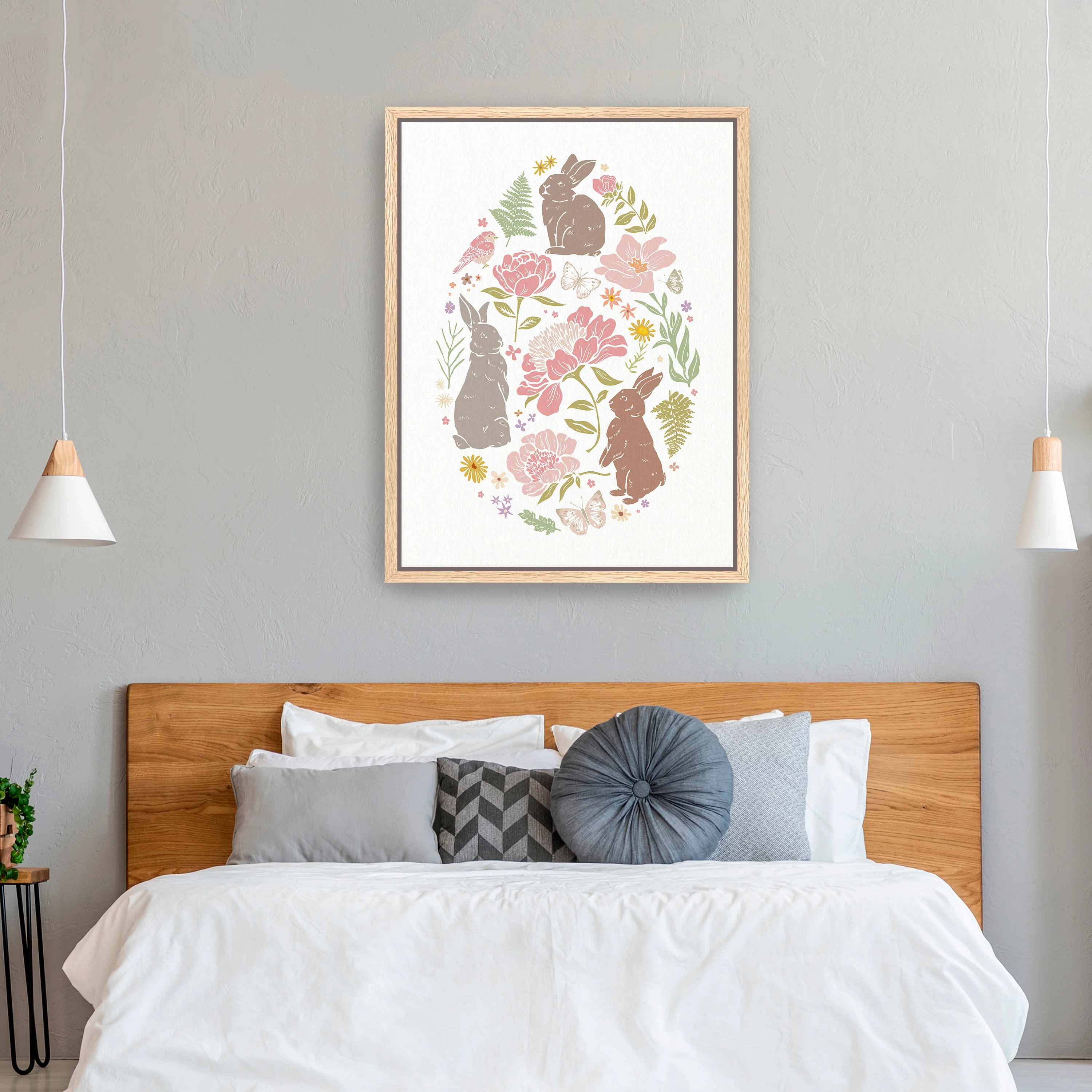 Spring egg Canvas Giclee - Image 2